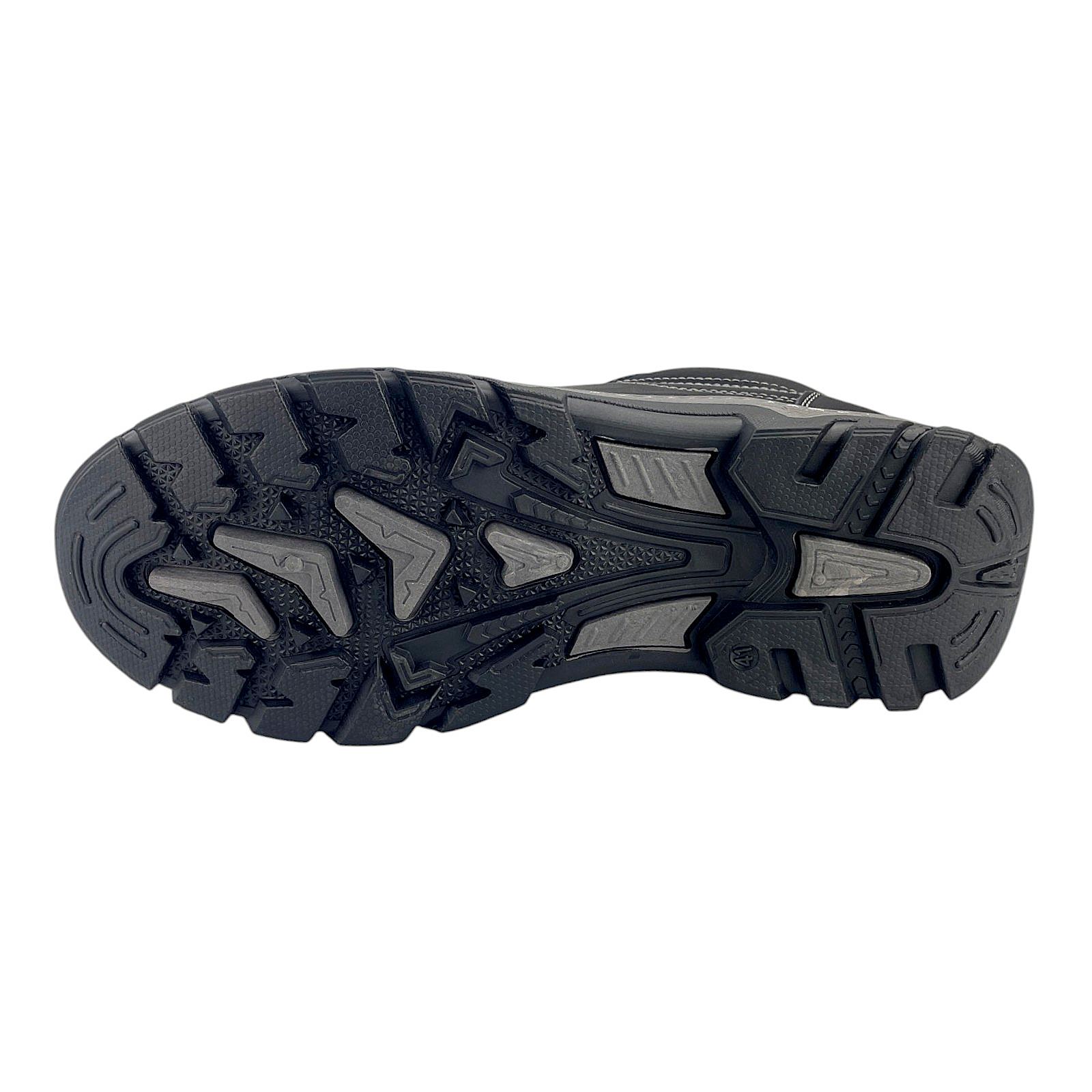 Herren Halbschuhe Outdoor Trekkingschuhe Wander Sneaker Schuhe Profilsohle 3021 Schwarz 45