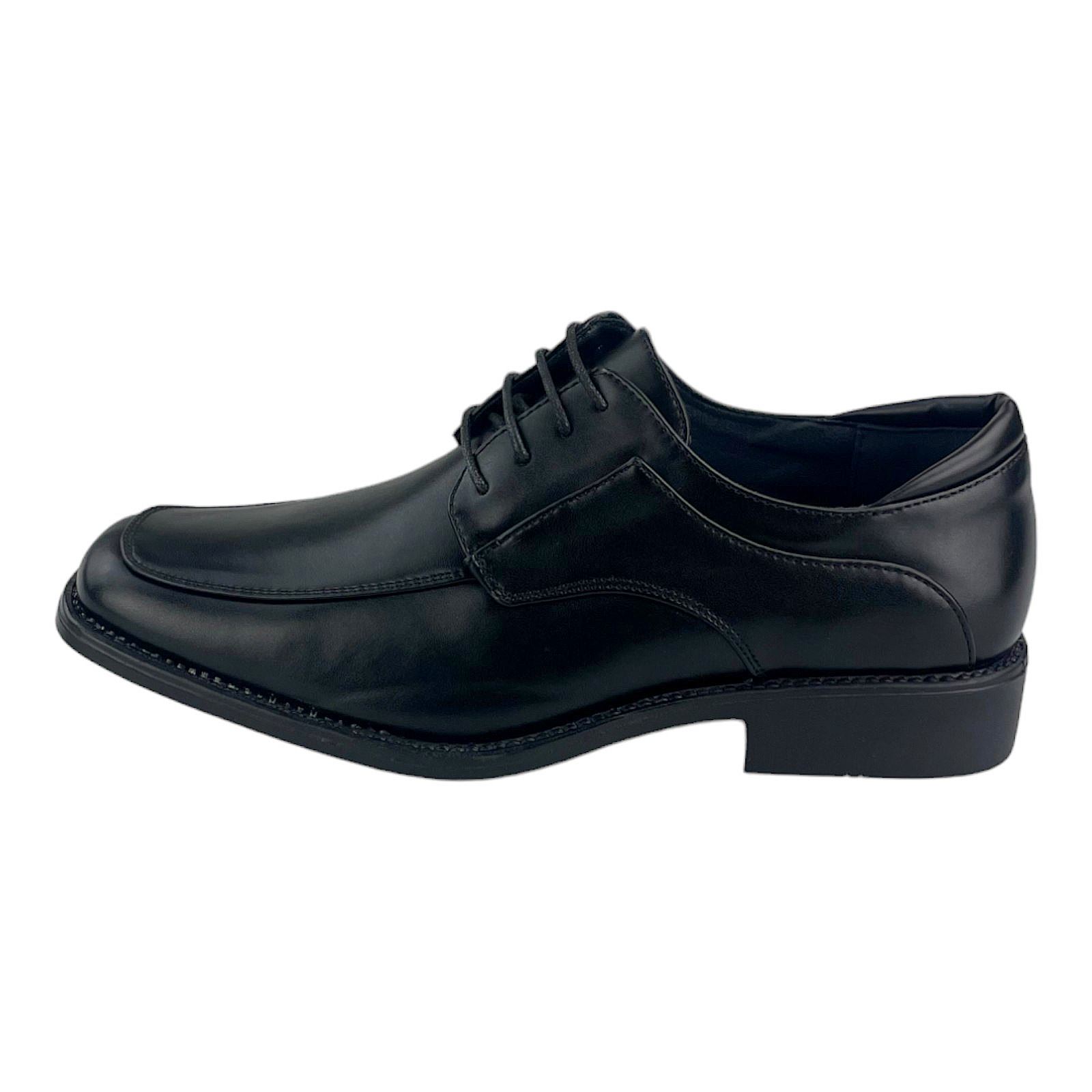 Herren Business Schnürer Halbschuhe Anzug Schuhe Abendschuhe Schwarz 41-46 1371-1-BLACK EUR 44