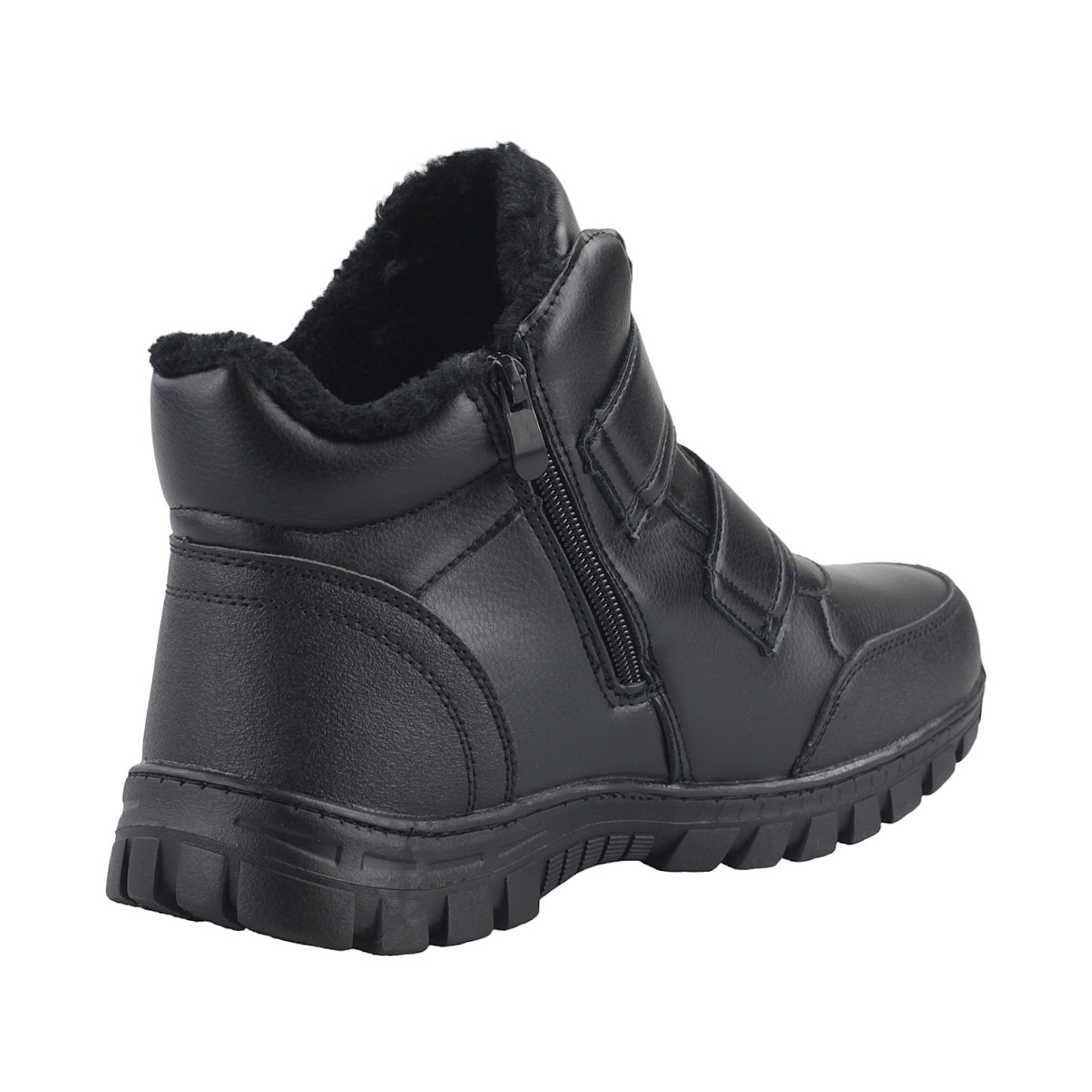 Winterstiefel für Herren mit Klettverschluss FL003-73