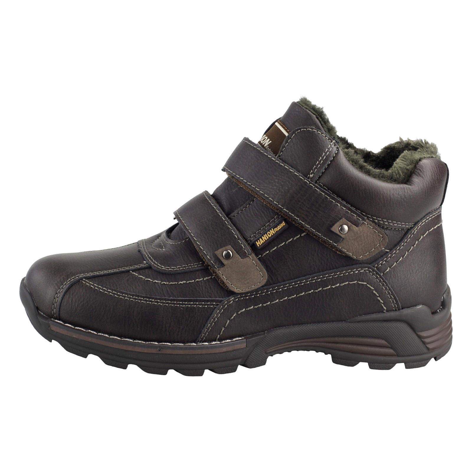 Herren Winterboots Stiefel mit Klettverschluss 9359