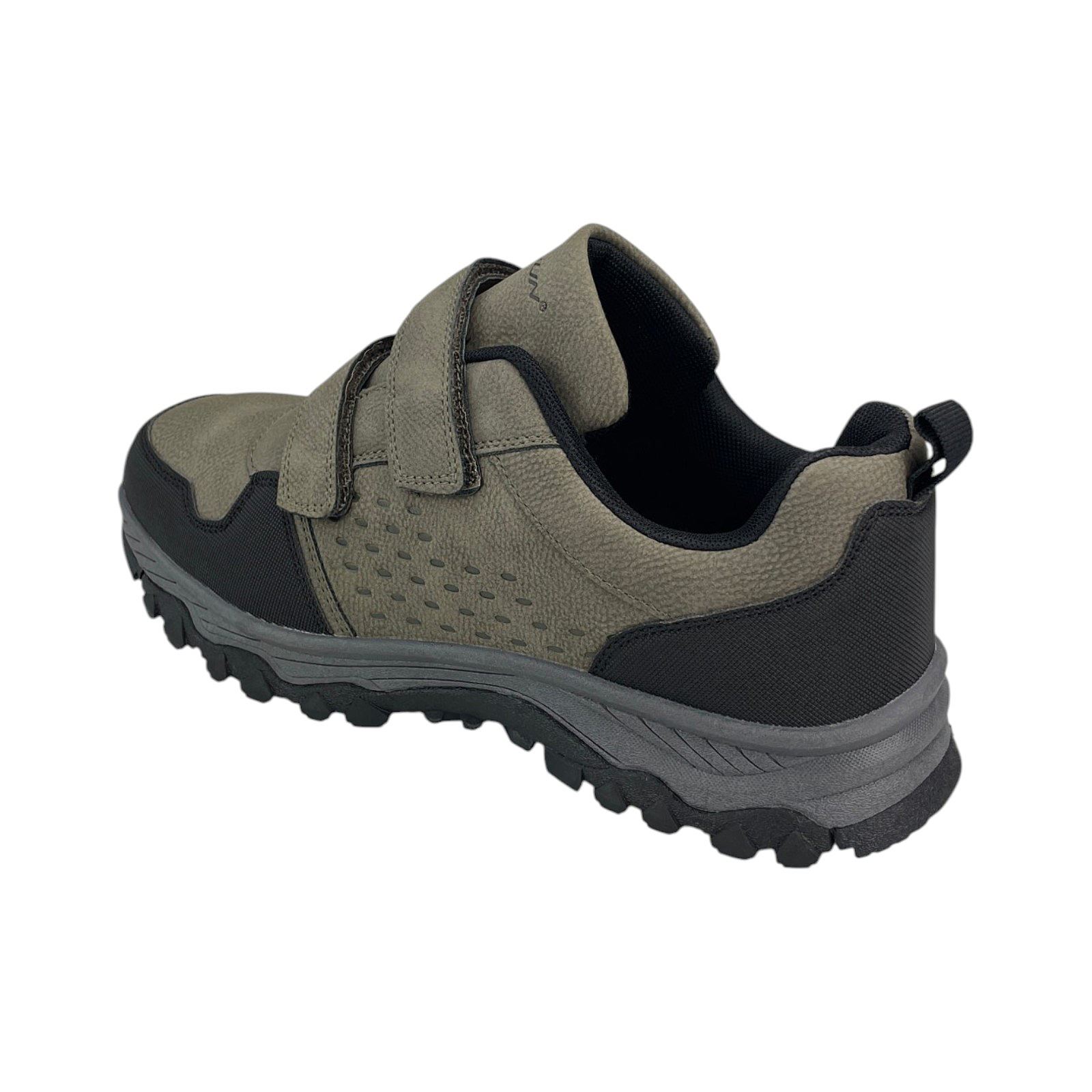 Herren Halbschuhe Trekkingschuhe Outdoor Klettverschluss Schuhe Profilsohle 