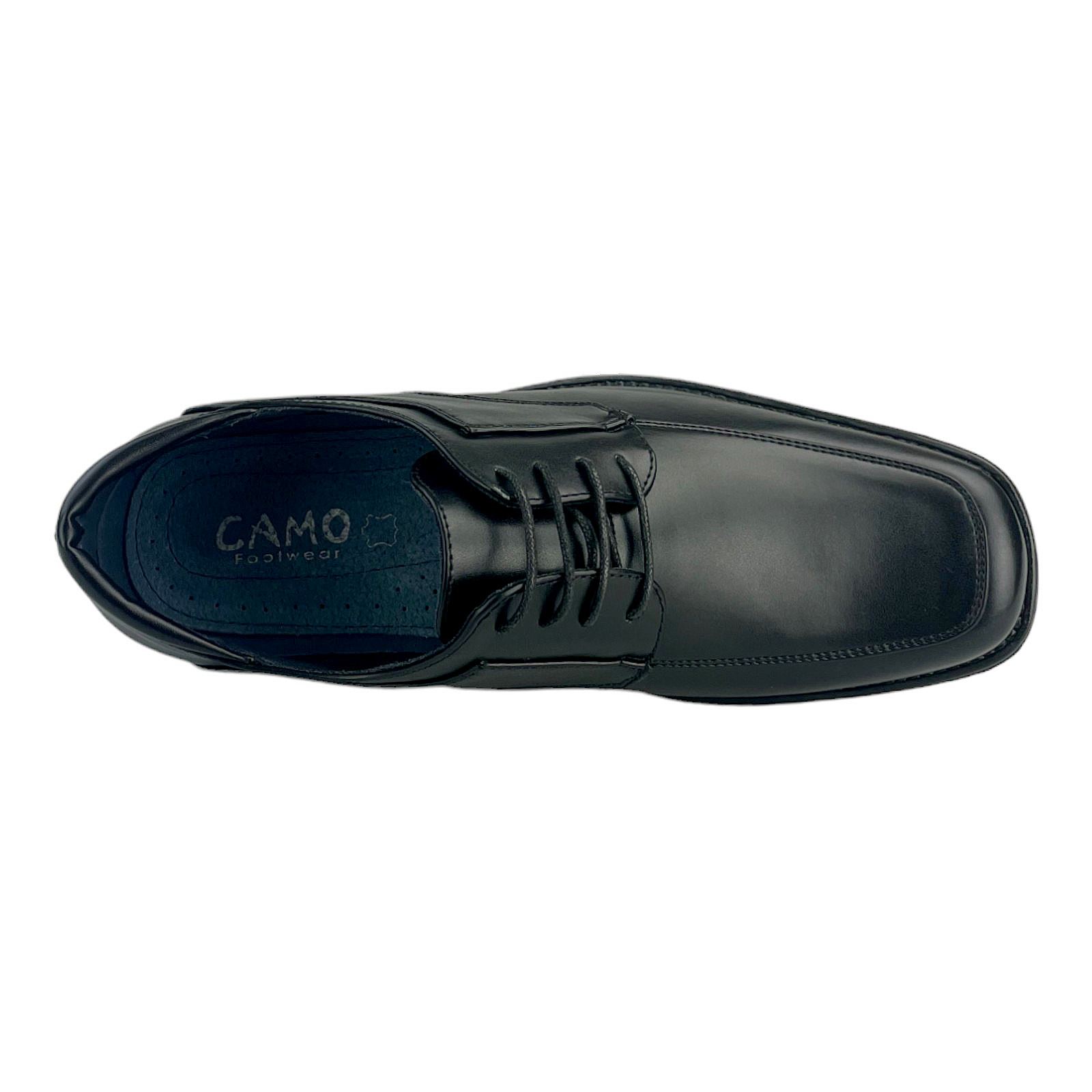 Herren Business Schnürer Halbschuhe Anzug Schuhe Abendschuhe Schwarz 41-46 1371-1-BLACK EUR 41