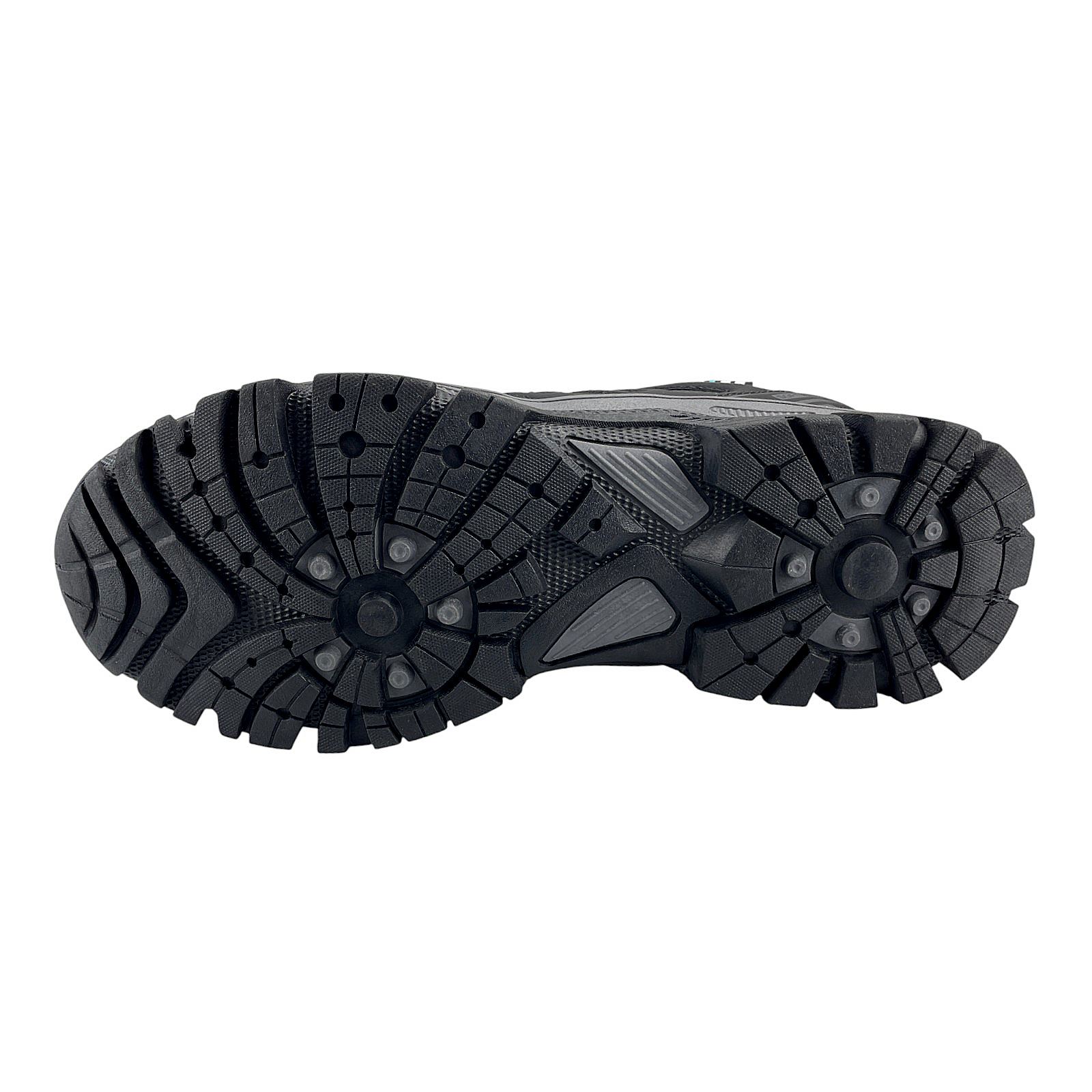 Herren Sneaker Trekkingschuh Outdoor Wanderschuh Sportschuhe Freizeit Schnürer Schwarz 49