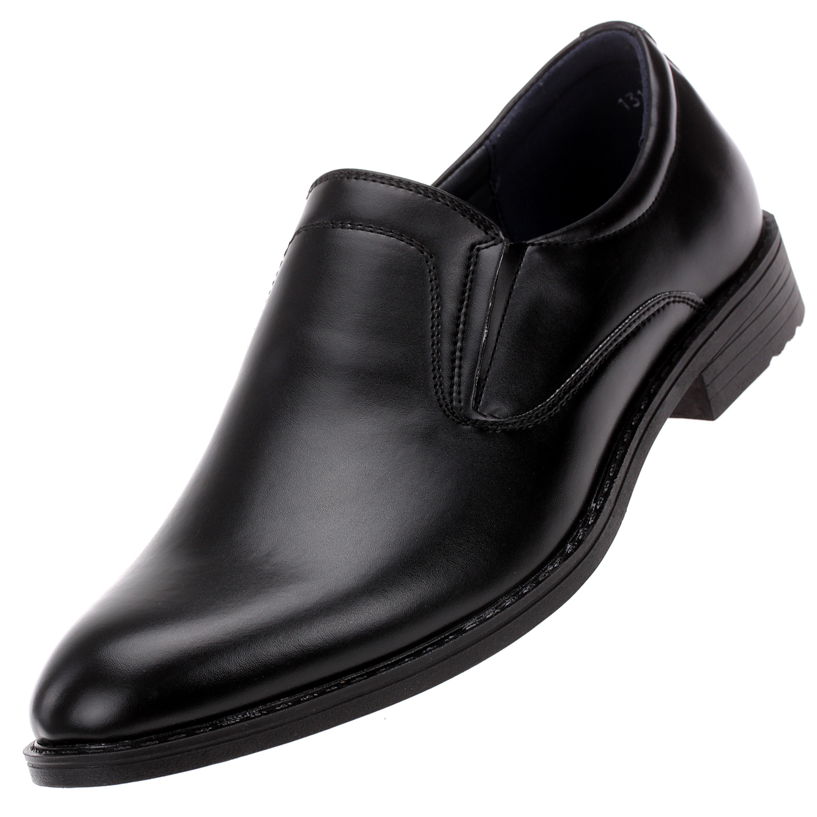 Herrenschuhe Slipper Business Schuhe Halbschuhe Elegant Slip-Ons Schwarz Neu