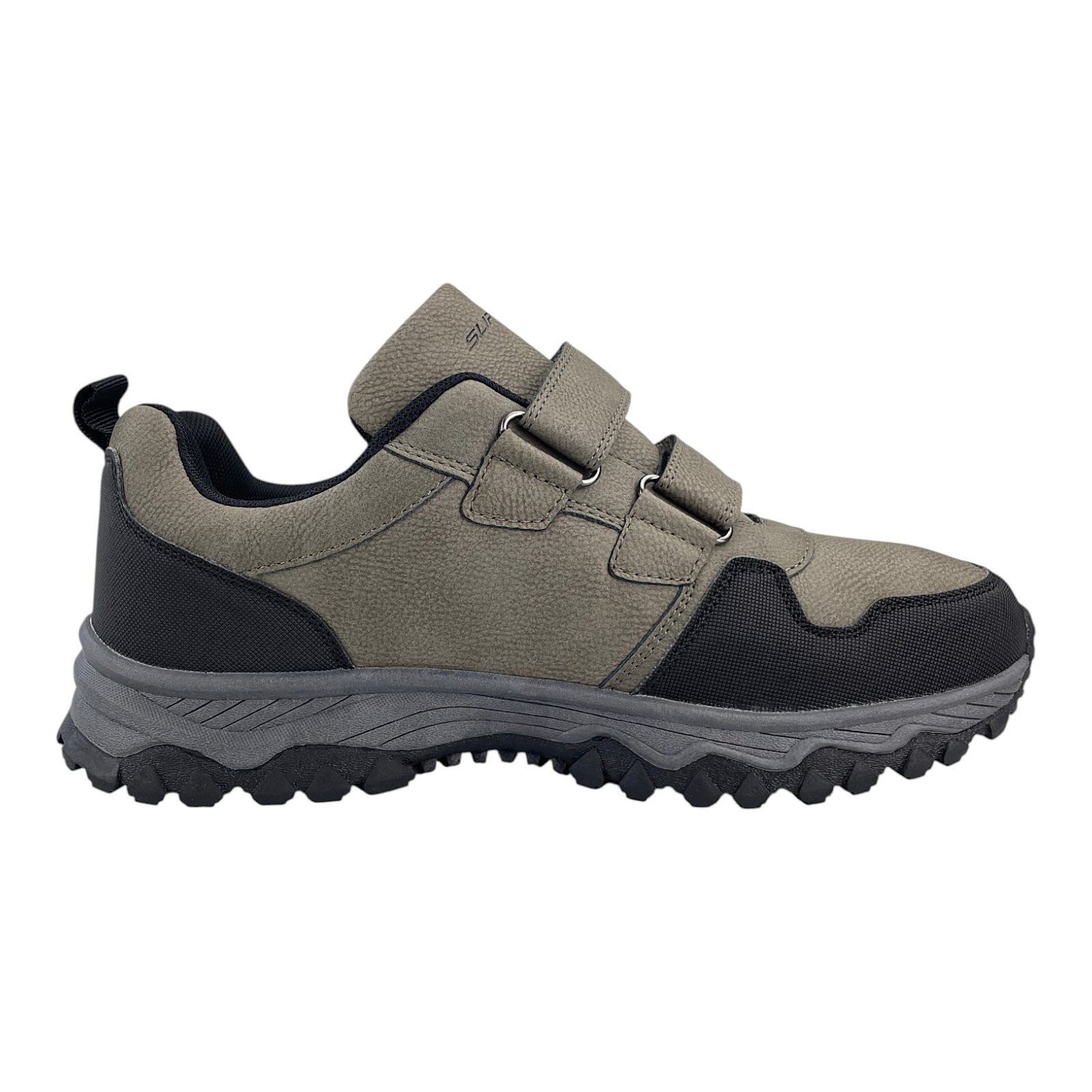 Herren Halbschuhe Trekkingschuhe Outdoor Klettverschluss Schuhe Profilsohle 
