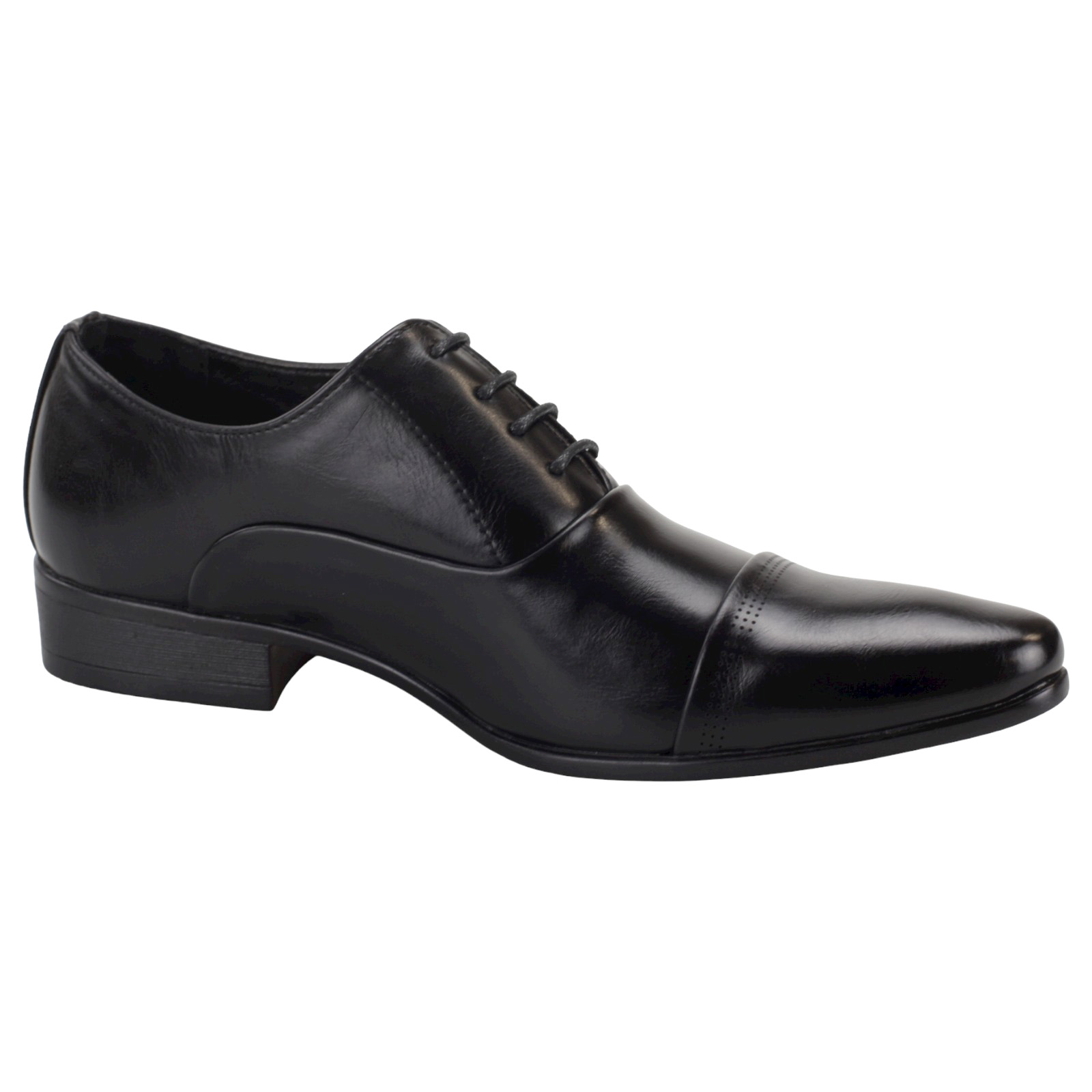 Herren Business Schuhe Halbschuhe Anzug Abendschuhe Schnürer Derby Elegant 1342 Schwarz 1343 EUR 45