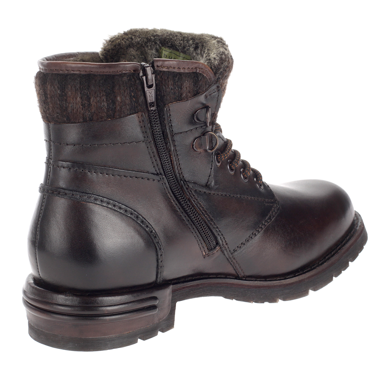 Bugatti Herren Stiefel Boots Stiefeletten Leder Winterstiefel Dunkelbraun 321-6115A-1000-6400 Bugatti Herren Stiefel Boots Stiefeletten Leder Winterstiefel Dunkelbraun 321-6115A-1000-6400
