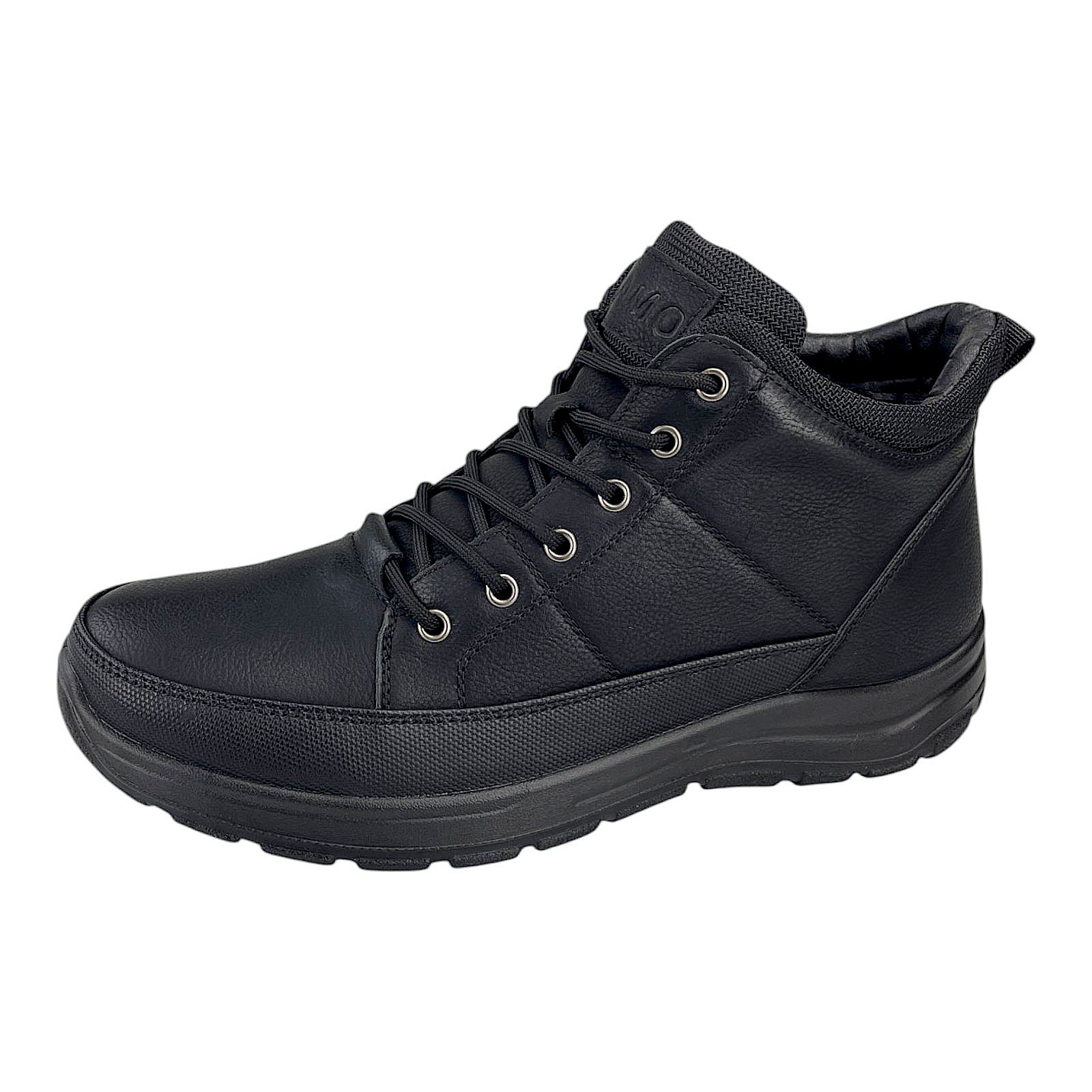 Herren Schnürer Halbschuhe Leder-Optik Reißverschluss Freizeitschuhe Kunstleder 