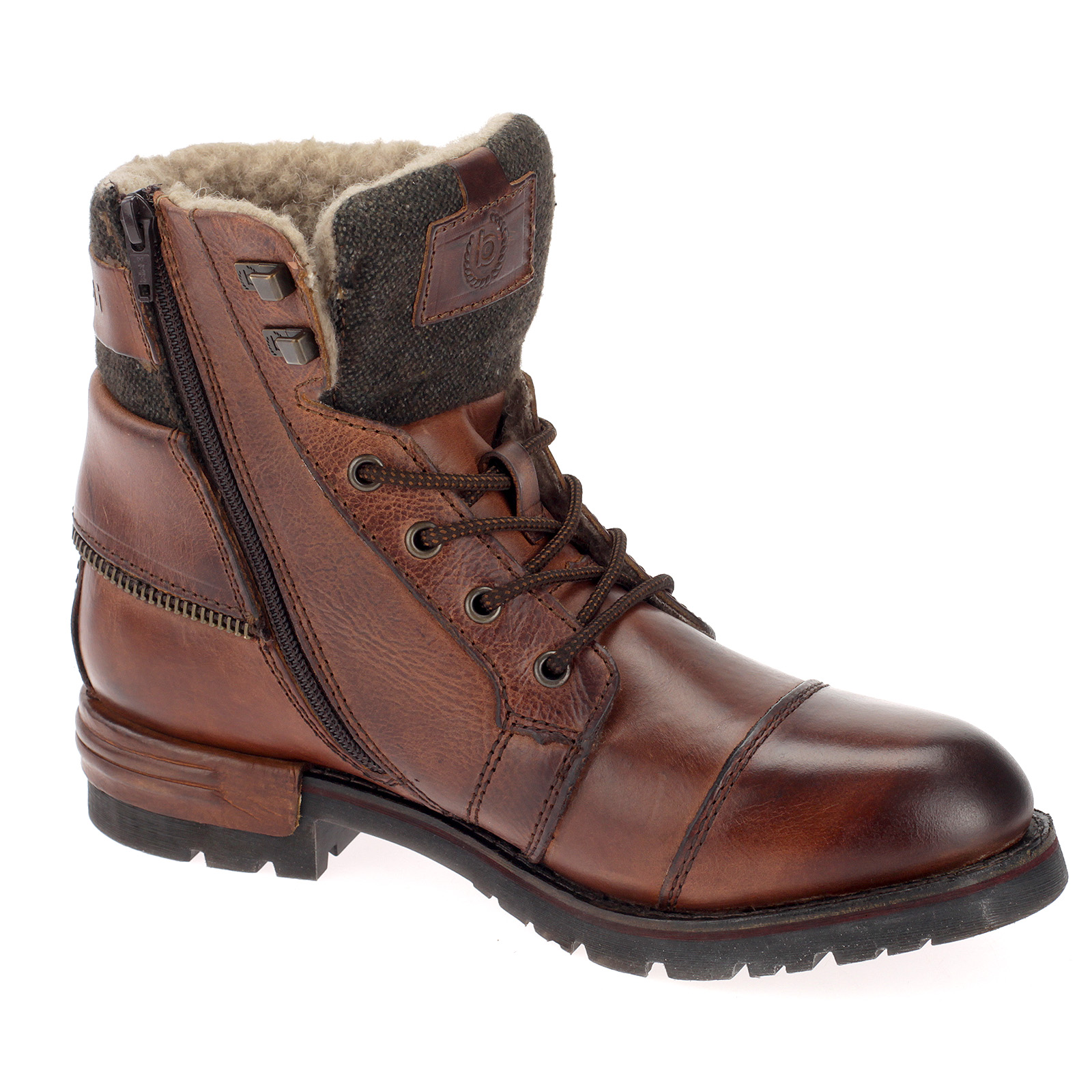 Bugatti Herren Stiefel Boots Stiefeletten Leder Winterstiefel Winterboots Braun 321-6115B-2200 Bugatti Herren Stiefel Boots Stiefeletten Leder Winterstiefel Winterboots Braun 321-6115B-2200