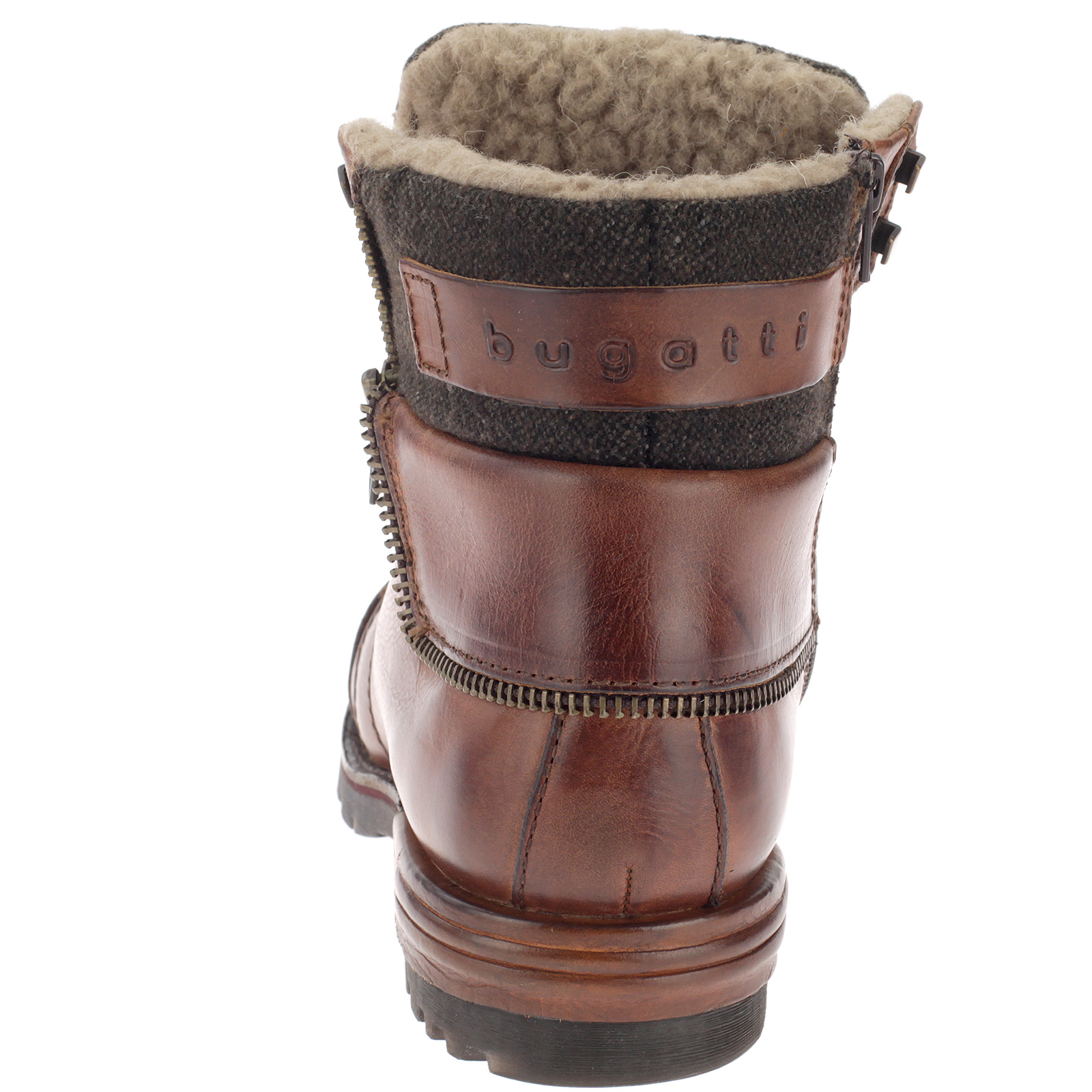 Bugatti Herren Stiefel Boots Stiefeletten Leder Winterstiefel Winterboots Braun 321-6115B-2200 Bugatti Herren Stiefel Boots Stiefeletten Leder Winterstiefel Winterboots Braun 321-6115B-2200
