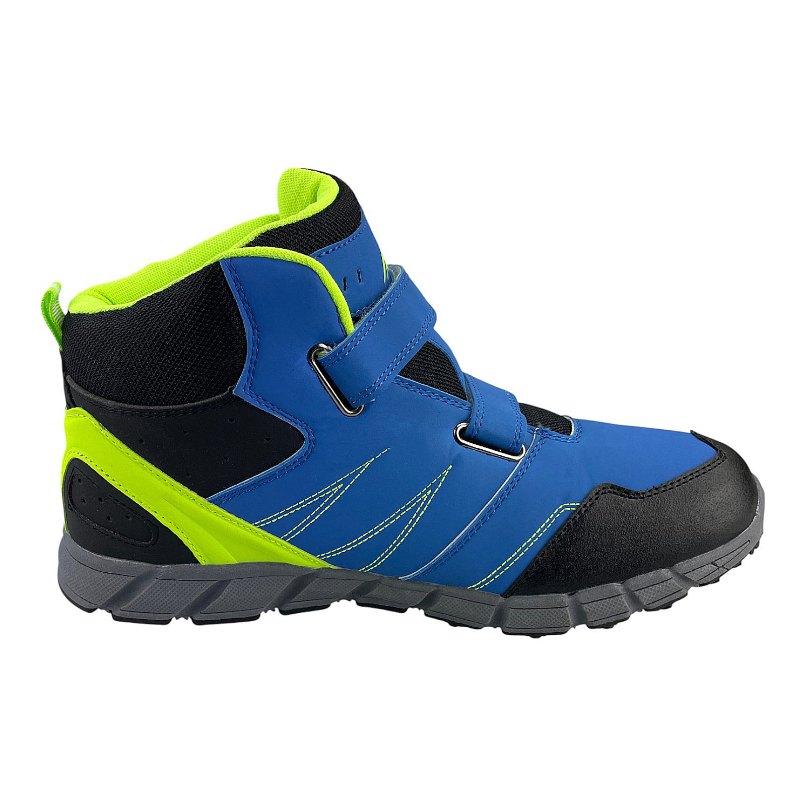 Herren Stiefel Übergröße Gefütterte Schuhe Trekkingschuhe Outdoorschuhe Boots Blau Grün 47