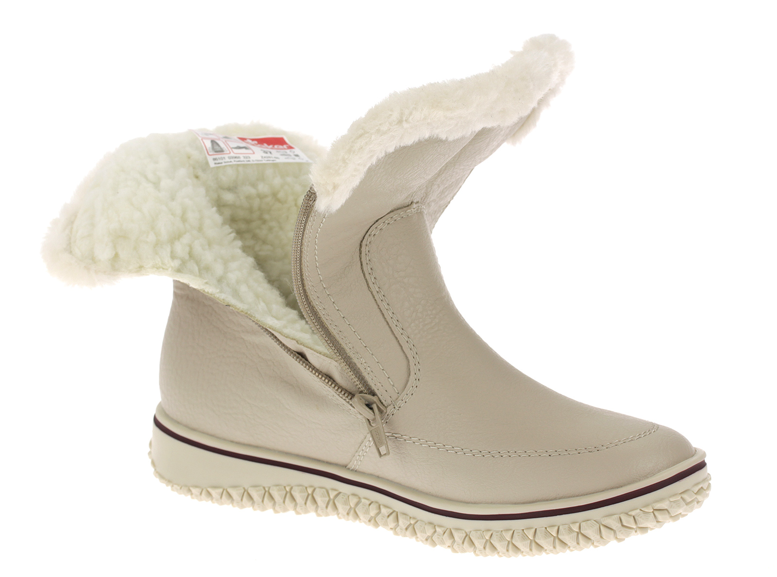 Rieker Damen Stiefeletten Stiefel Boots Warmfutter Winteschuhe 37-49 Beige Z4281-60 Rieker Damen Stiefeletten Stiefel Boots Warmfutter Winteschuhe 37-49 Beige Z4281-60
