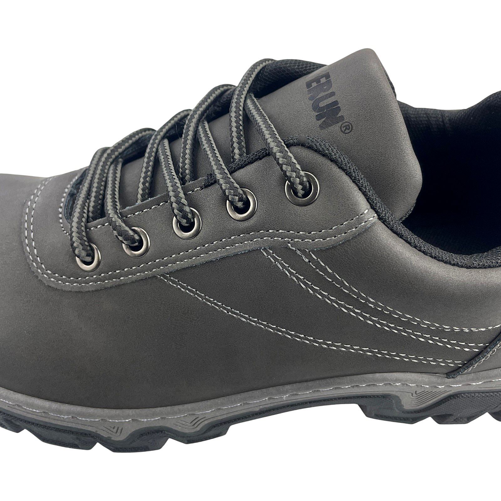 Herren Halbschuhe Outdoor Trekkingschuhe Wander Sneaker Schuhe Profilsohle 3021 Grau 42