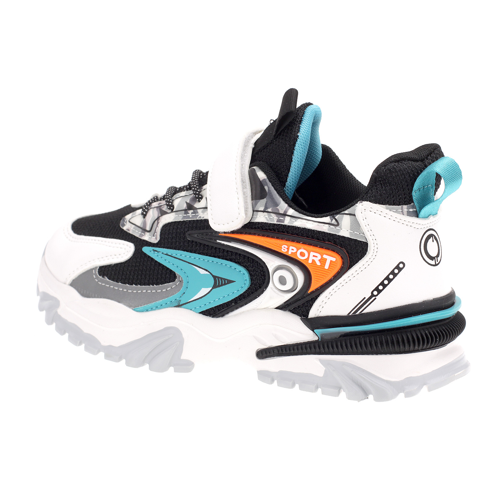 Kinderschuhe Sneaker Sportschuhe Turnschuhe Laufschuhe Klettverschluss 4052 Schwarz EUR 32
