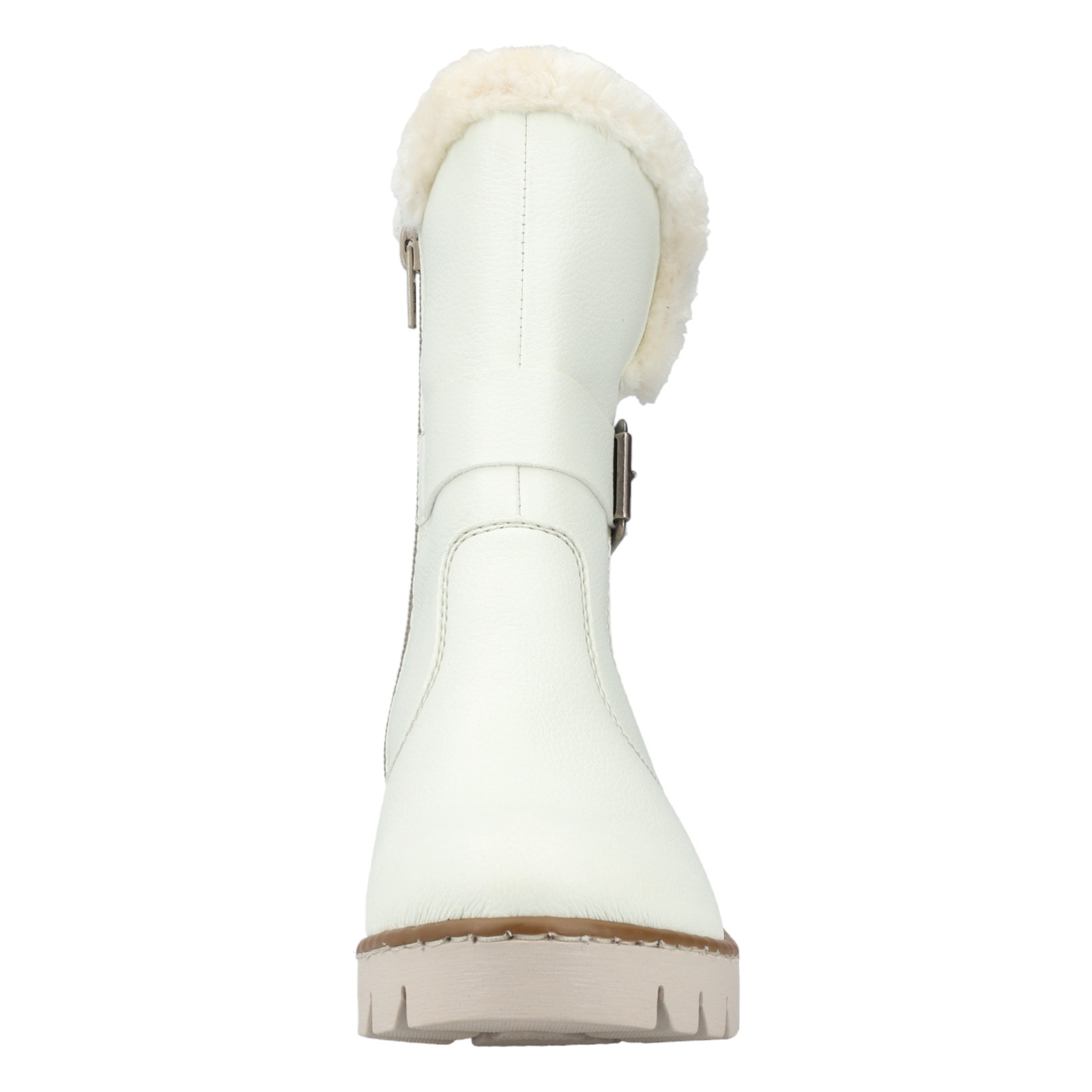 Rieker Damen Mode-Stiefel Weiß X5774-80