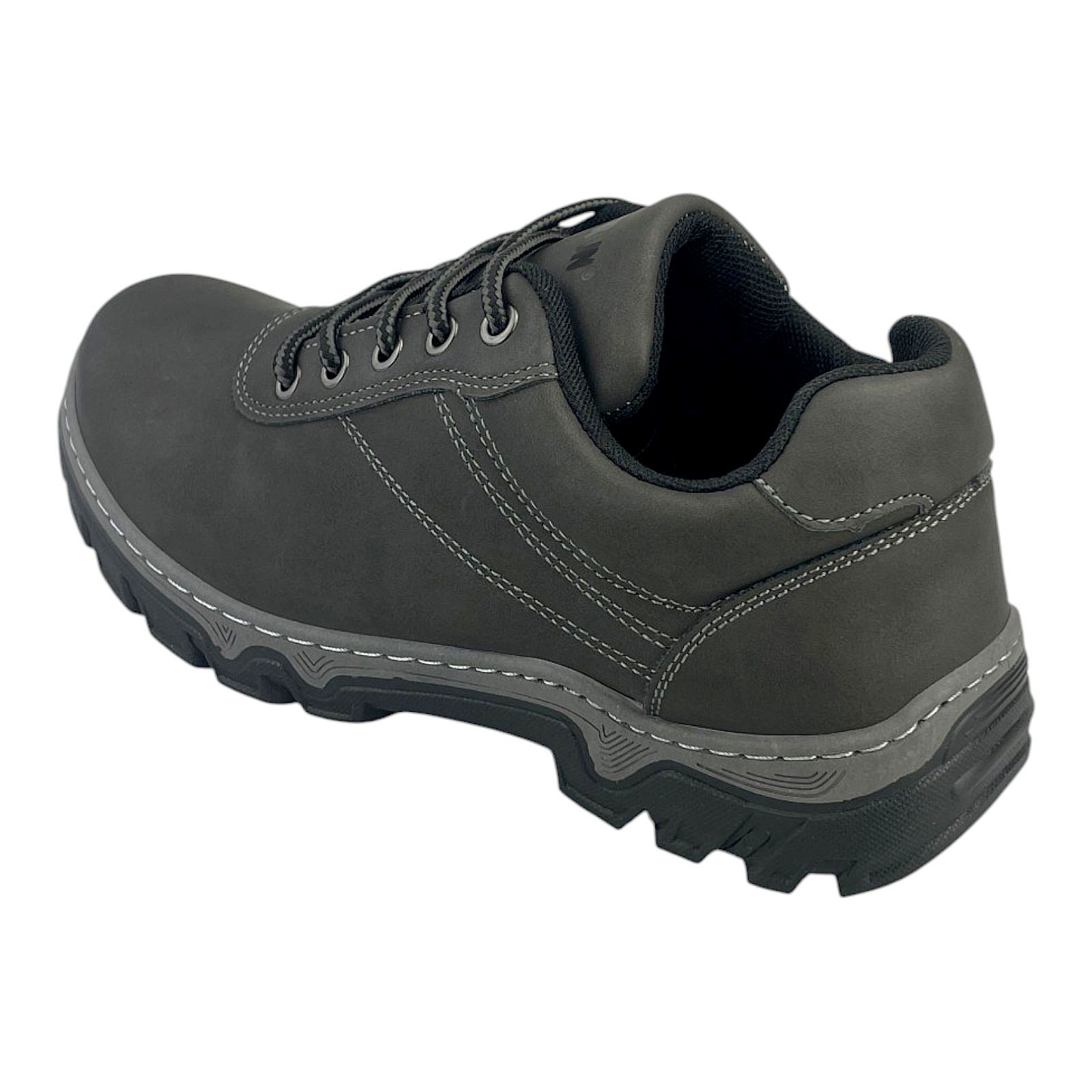 Herren Halbschuhe Outdoor Trekkingschuhe Wander Sneaker Schuhe Profilsohle 3021 Grau 42