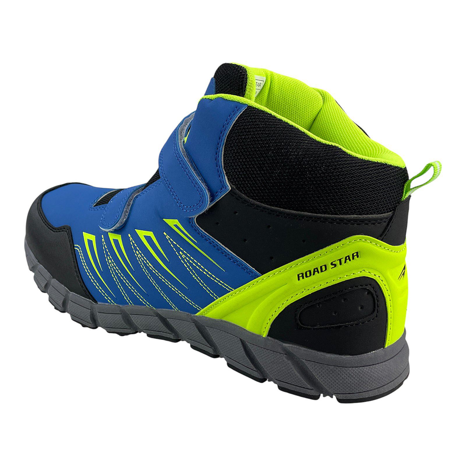 Herren Stiefel Übergröße Gefütterte Schuhe Trekkingschuhe Outdoorschuhe Boots Blau Grün 50