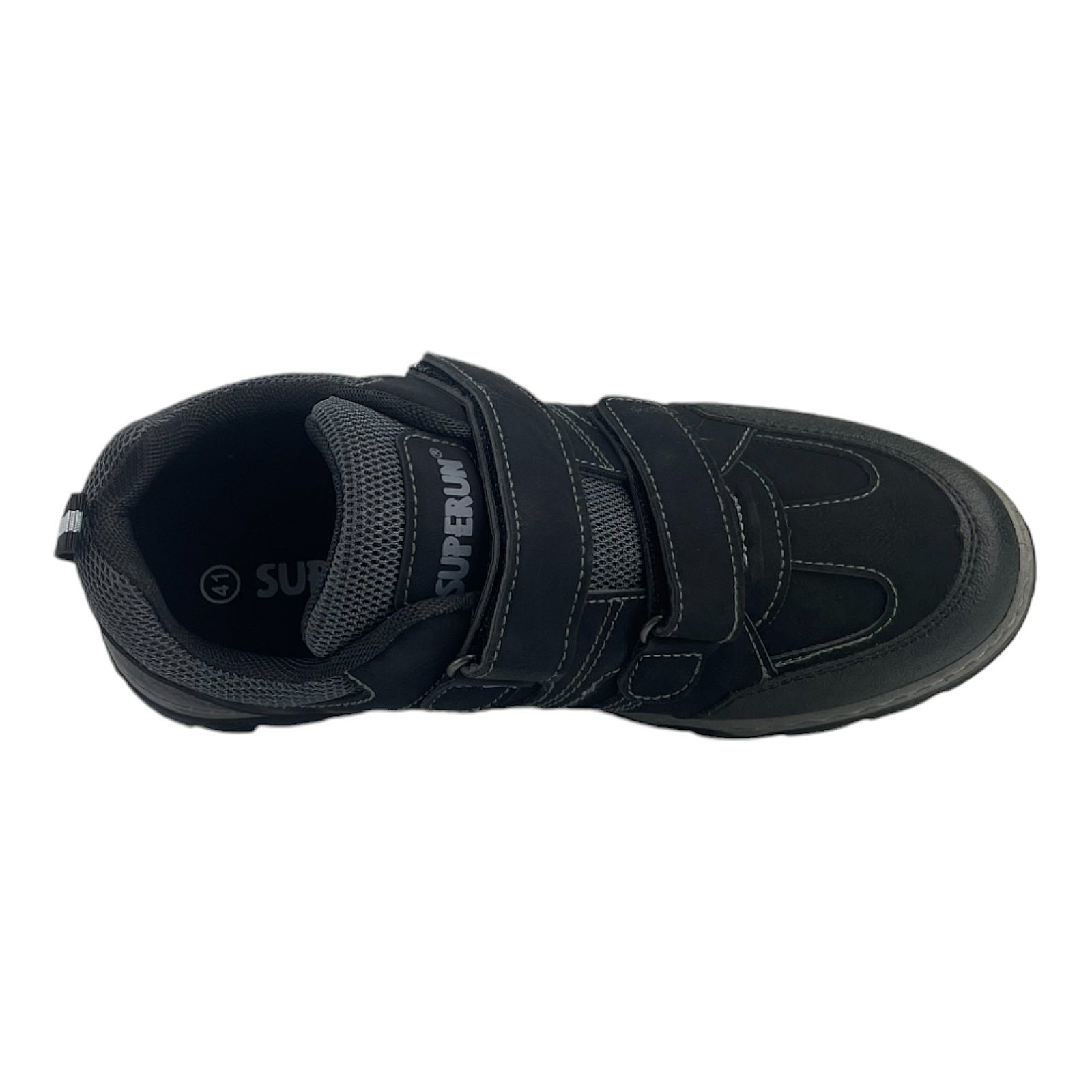 Herren Halbschuhe Trekkingschuhe Outdoor Klettverschluss Schuhe Profilsohle 3020SU