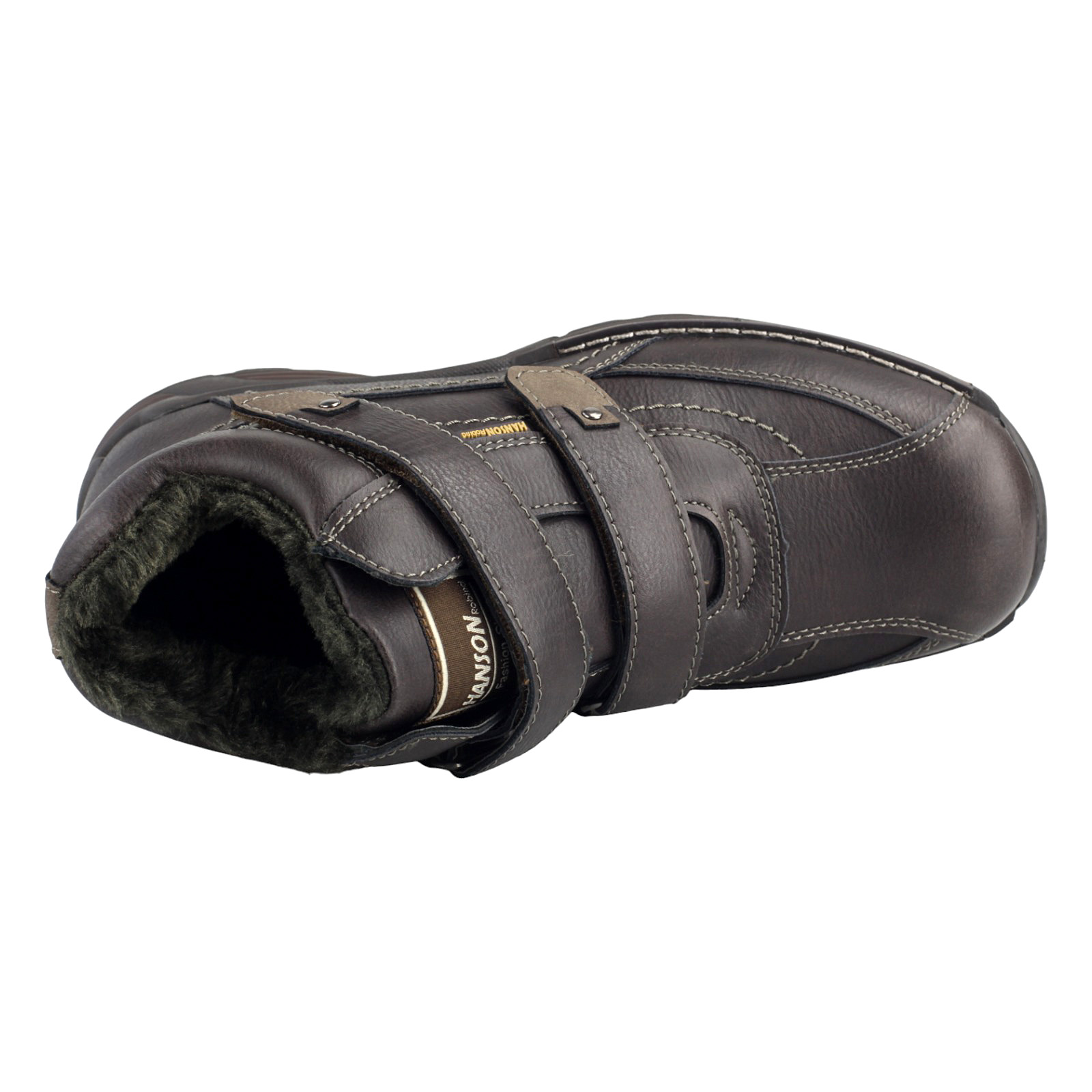 Herren Winterboots Stiefel mit Klettverschluss 9359