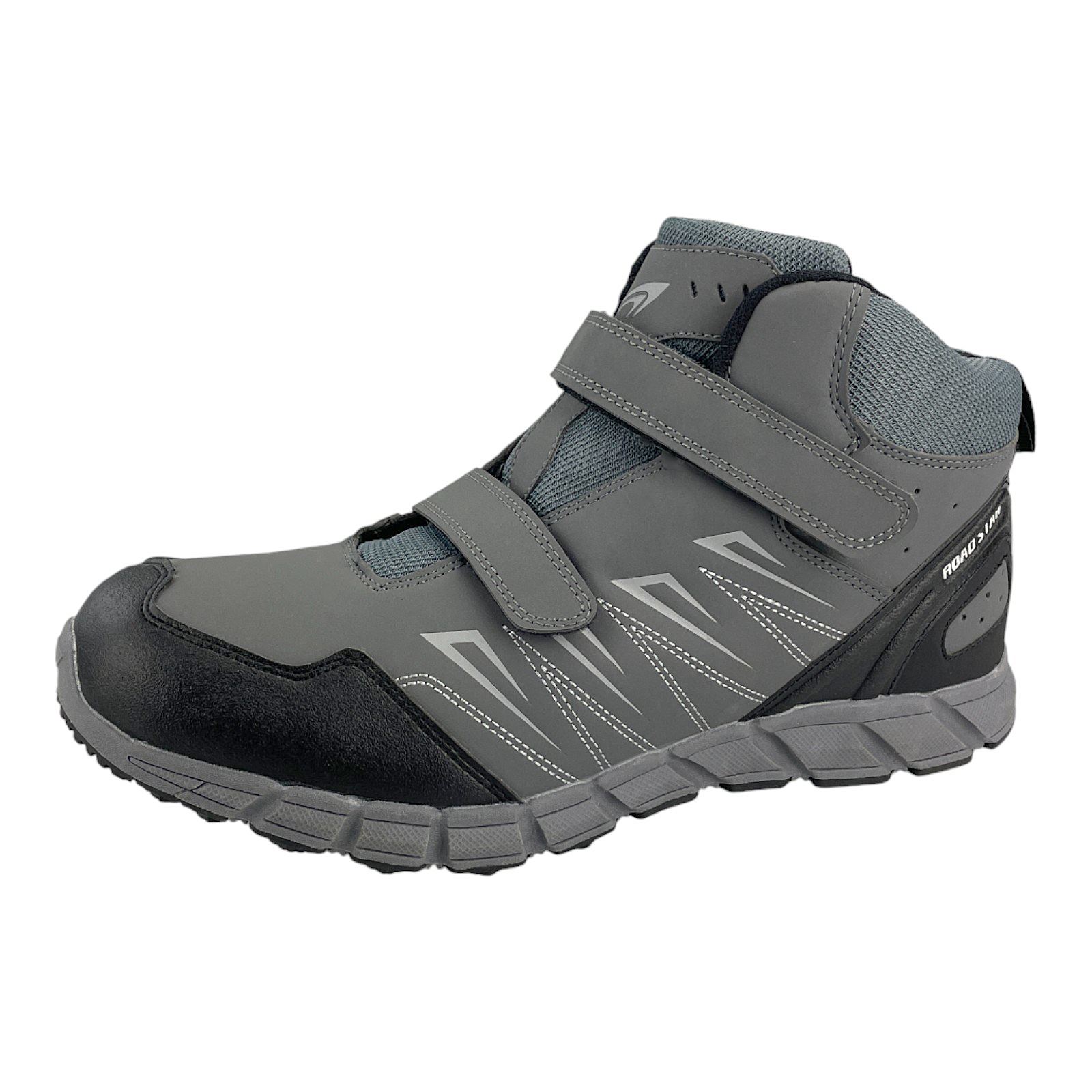 Herren Stiefel Übergröße Gefütterte Schuhe Trekkingschuhe Outdoorschuhe Boots Grau Weiß 50
