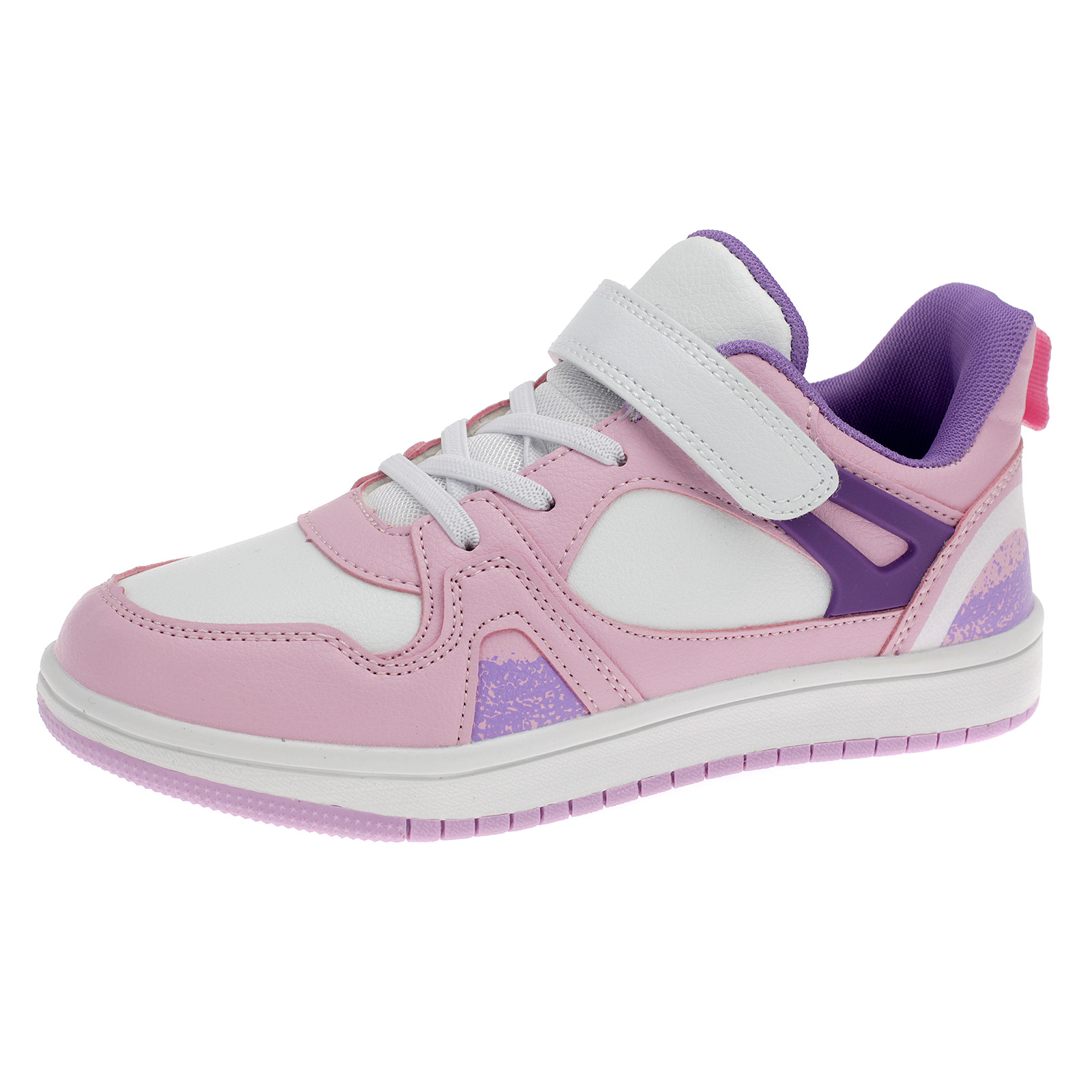 Kinder Sportschuhe Sneaker Weiß Pink Lila 2253