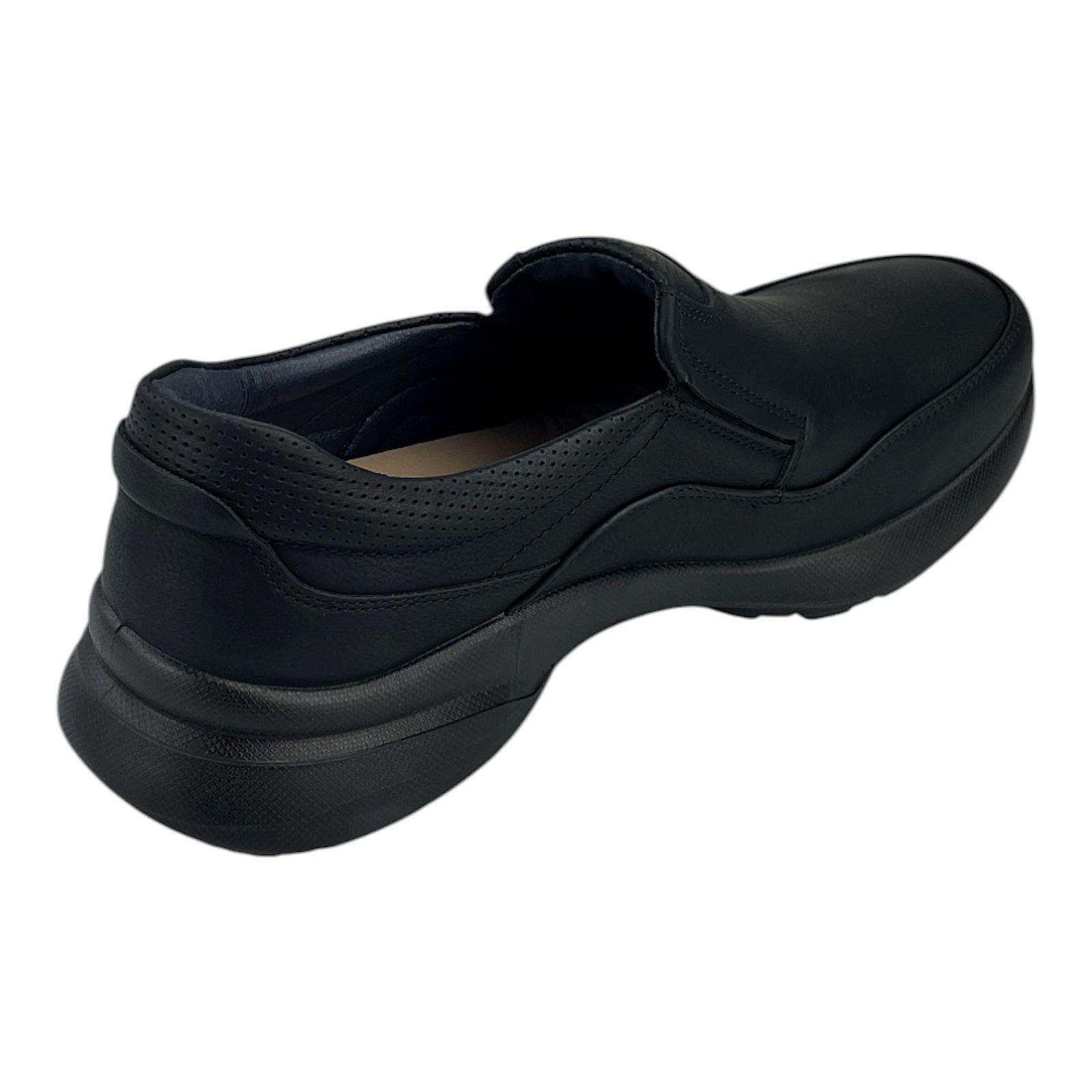 Herren Slipper Halbschuhe Schlupfschuhe Freizeit Alltag Schuhe 40-46 Neu 1381 Schwarz 46