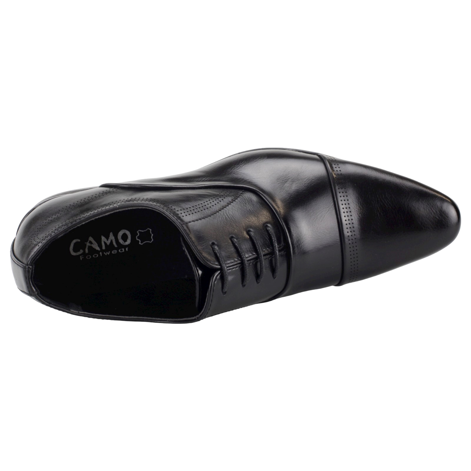 Herren Business Schuhe Halbschuhe Anzug Abendschuhe Schnürer Derby Elegant 1342 Schwarz 1343 EUR 45