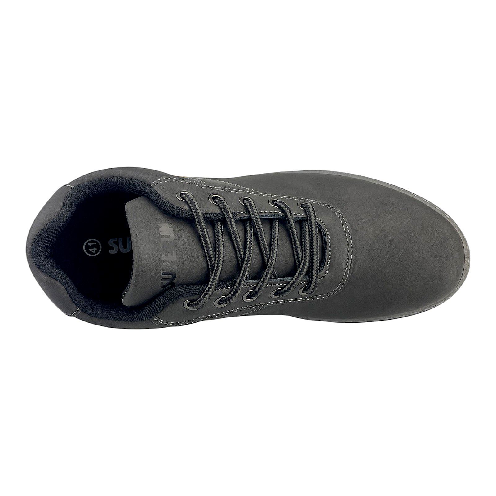 Herren Halbschuhe Outdoor Trekkingschuhe Wander Sneaker Schuhe Profilsohle 3021 Grau 42