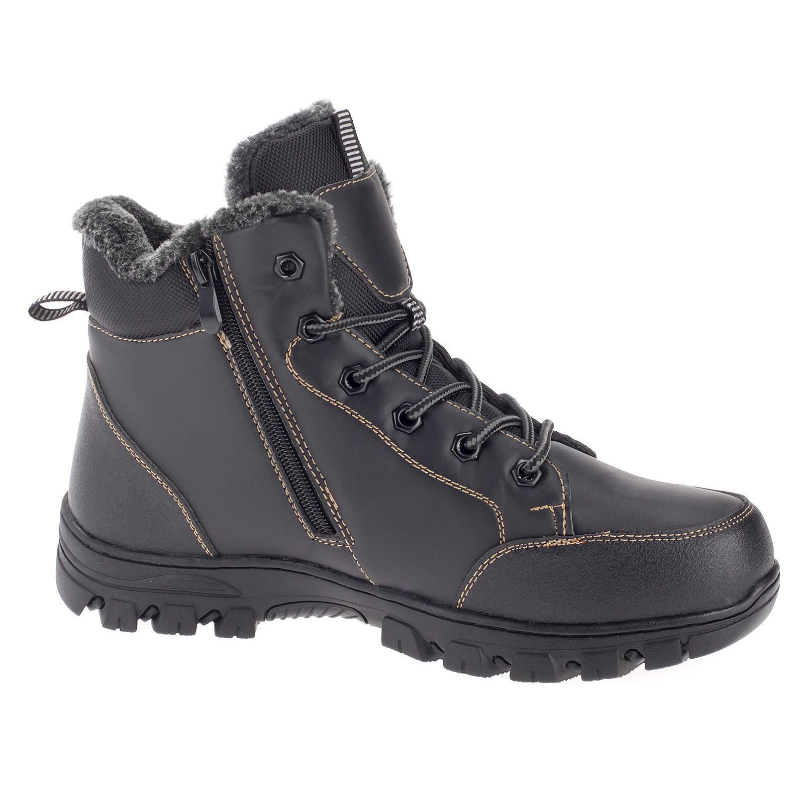 Herren Stiefel Boots Winterstiefel Winterboots Gefüterte Schuhe FL005-23 Herren Stiefel Boots Winterstiefel Winterboots Gefüterte Schuhe FL005-23