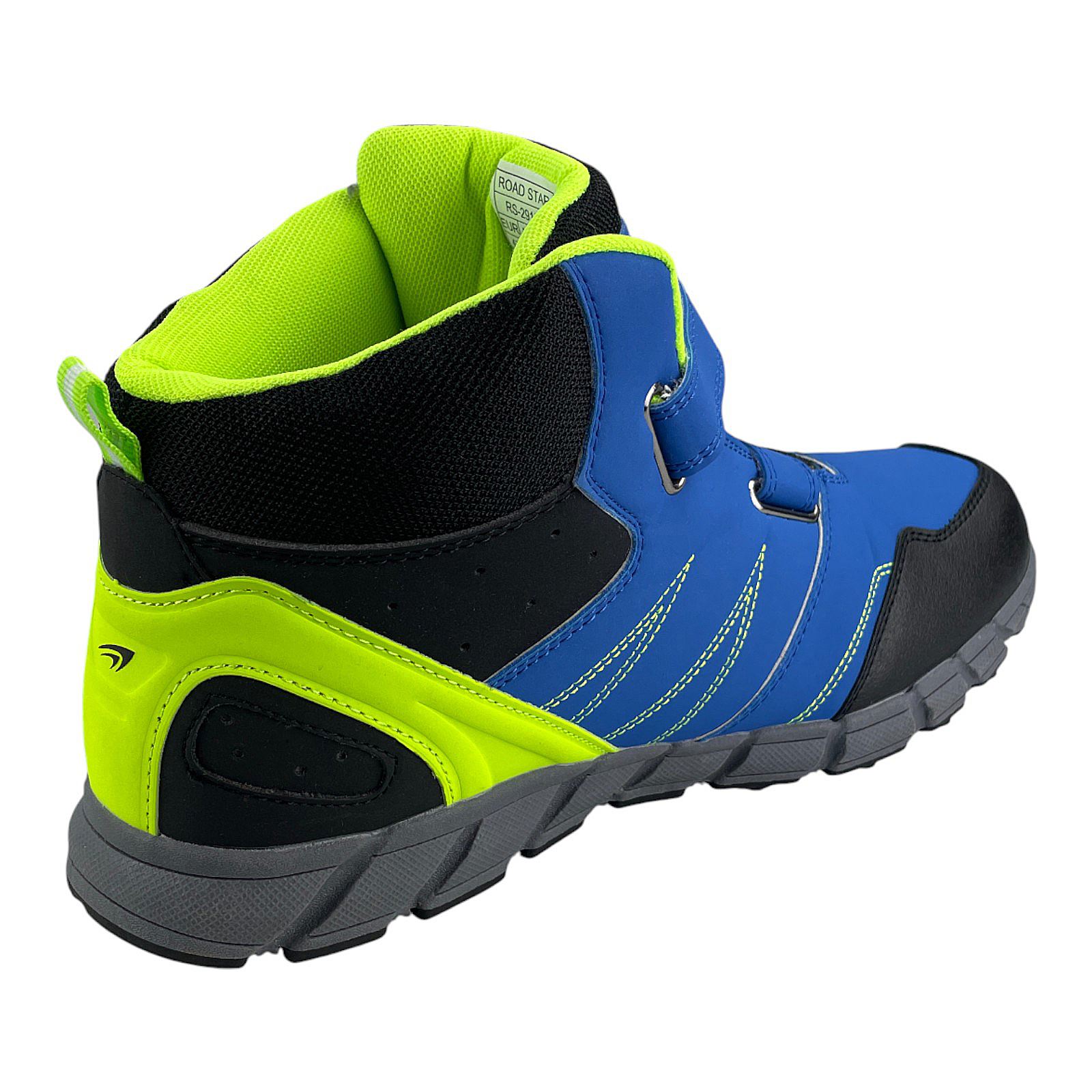 Herren Stiefel Übergröße Gefütterte Schuhe Trekkingschuhe Outdoorschuhe Boots Blau Grün 50