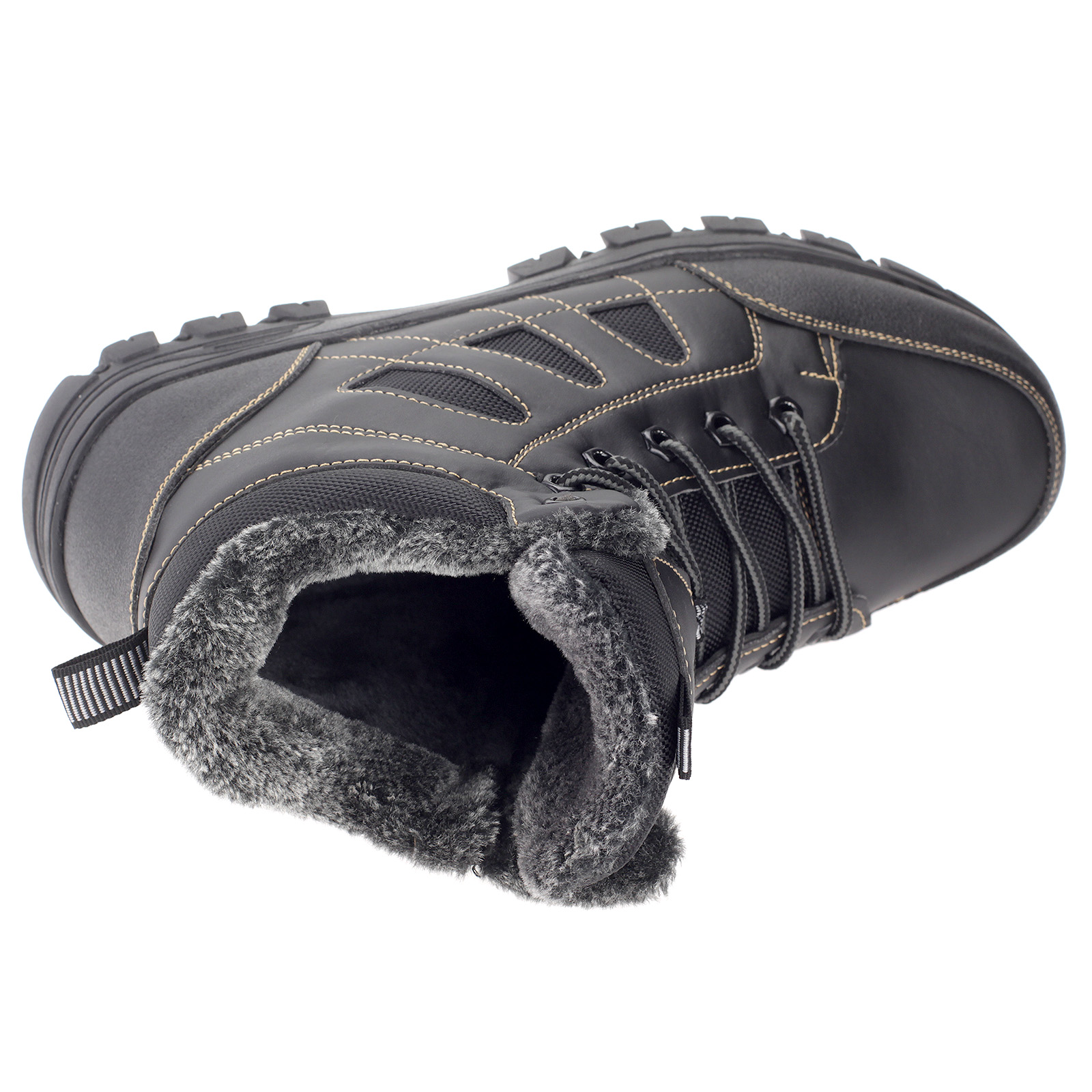 Herren Stiefel Boots Winterstiefel Winterboots Gefüterte Schuhe FL005-23 Herren Stiefel Boots Winterstiefel Winterboots Gefüterte Schuhe FL005-23