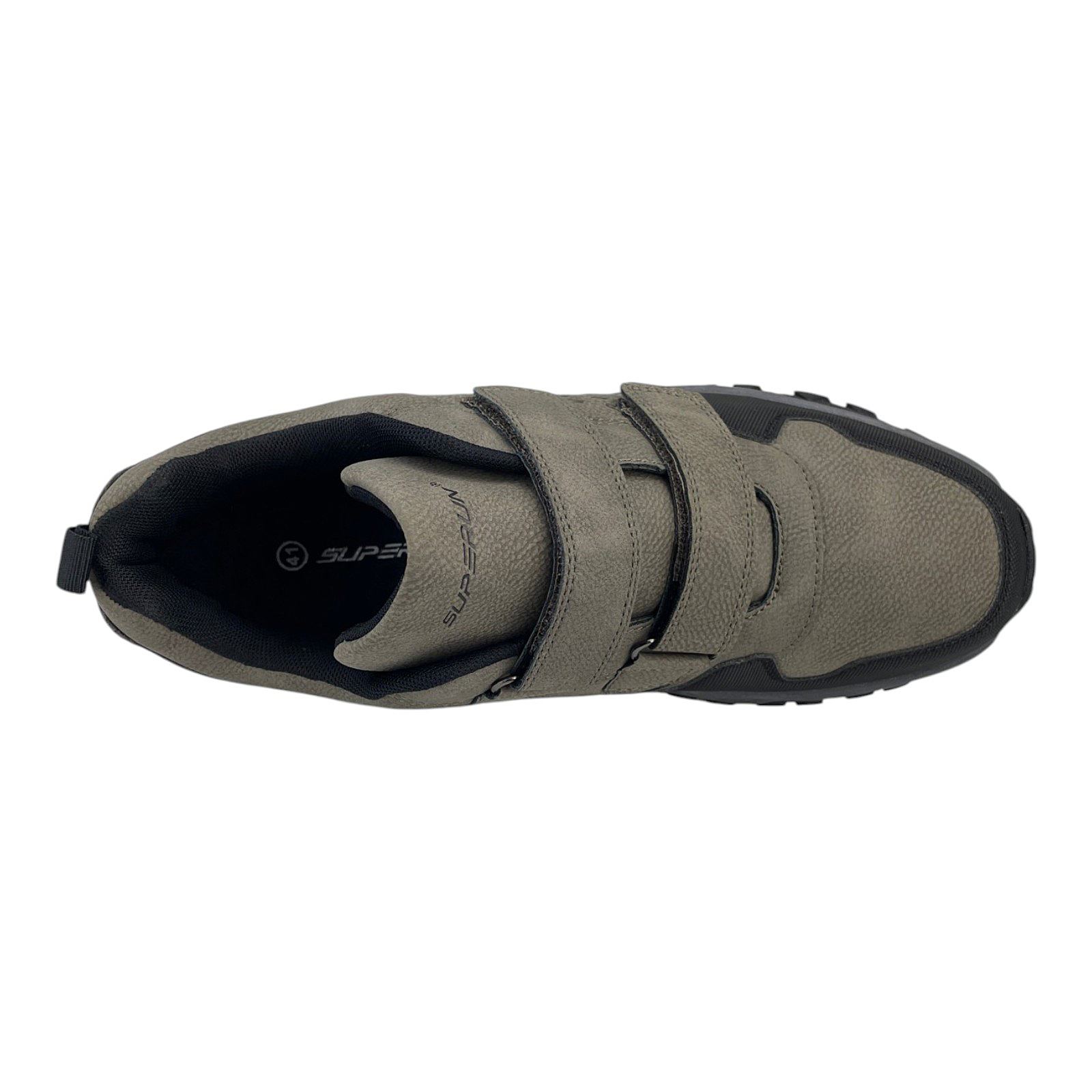 Herren Halbschuhe Trekkingschuhe Outdoor Klettverschluss Schuhe Profilsohle 