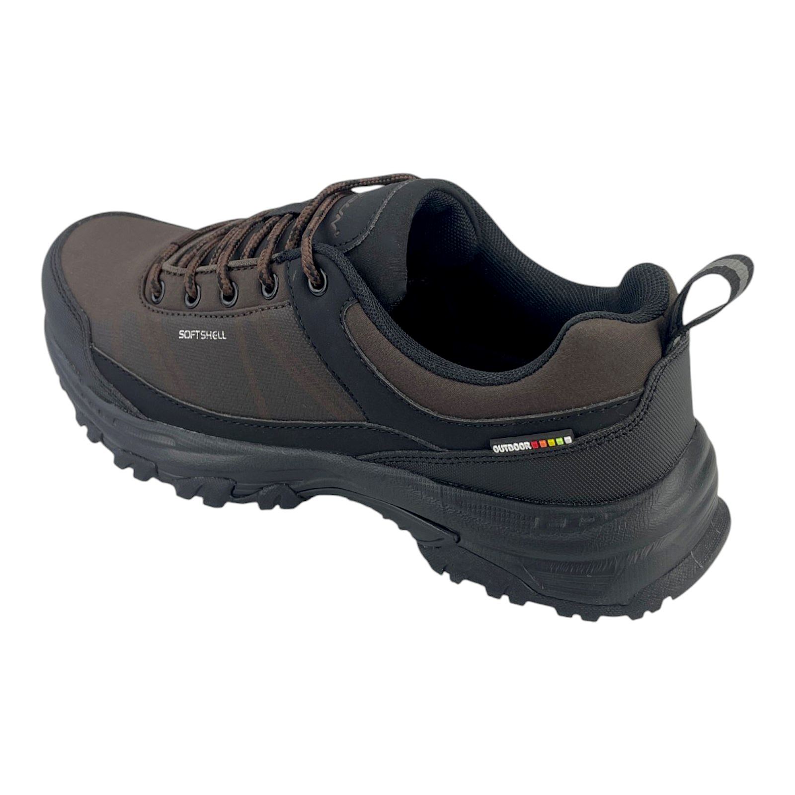 Herren Sneaker Trekkingschuhe Trail Outdoorschuhe Wandern Freizeit Soft Shell  Braun 41