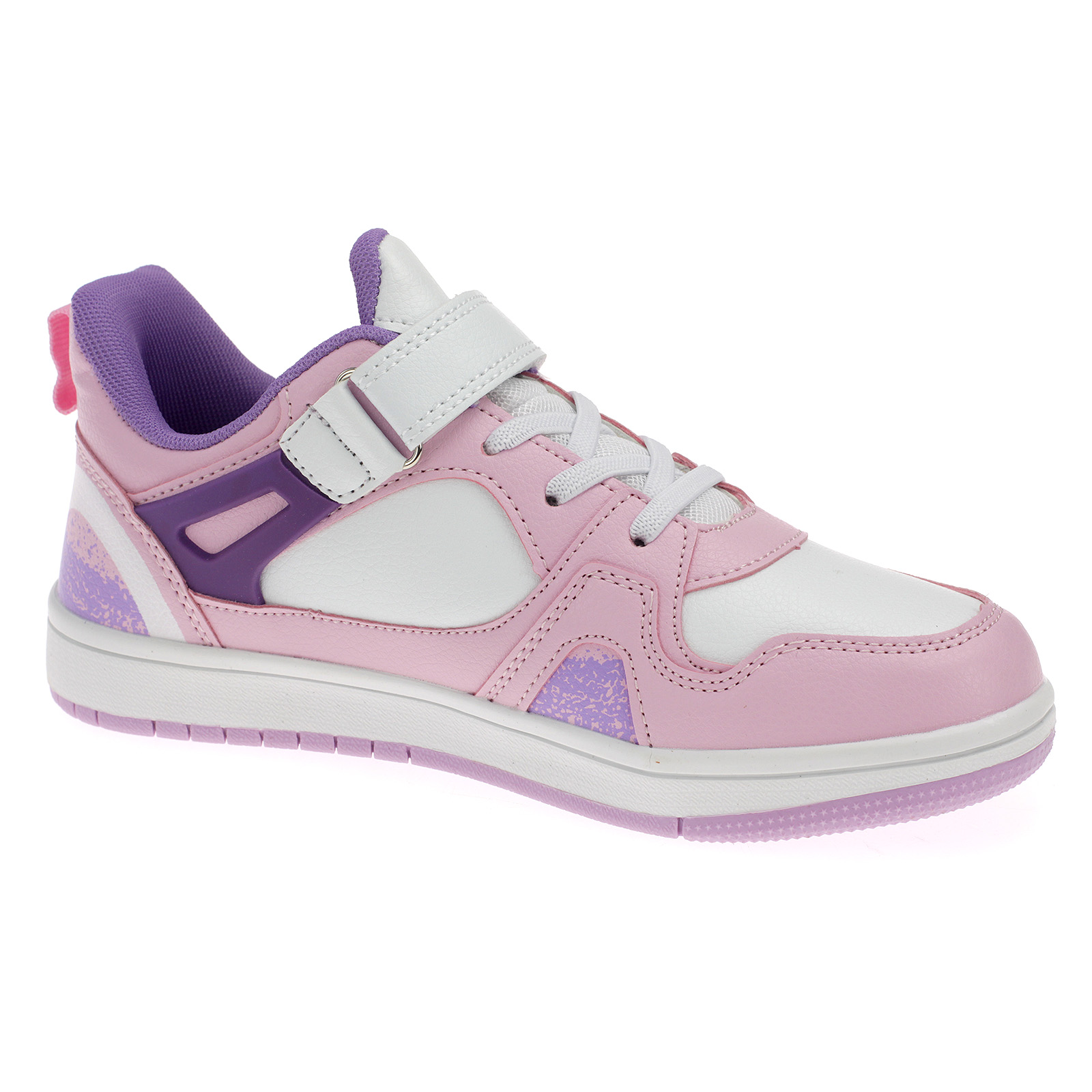 Kinder Sportschuhe Sneaker Weiß Pink Lila 2253