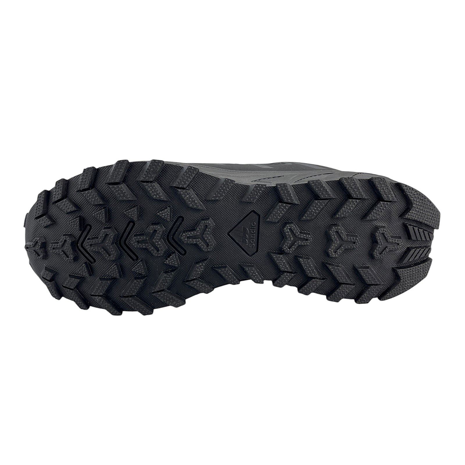 Herren Outdoor Schuhe Trail Sneaker Trekking rutschfest wasserabweisend bequem Schwarz 43