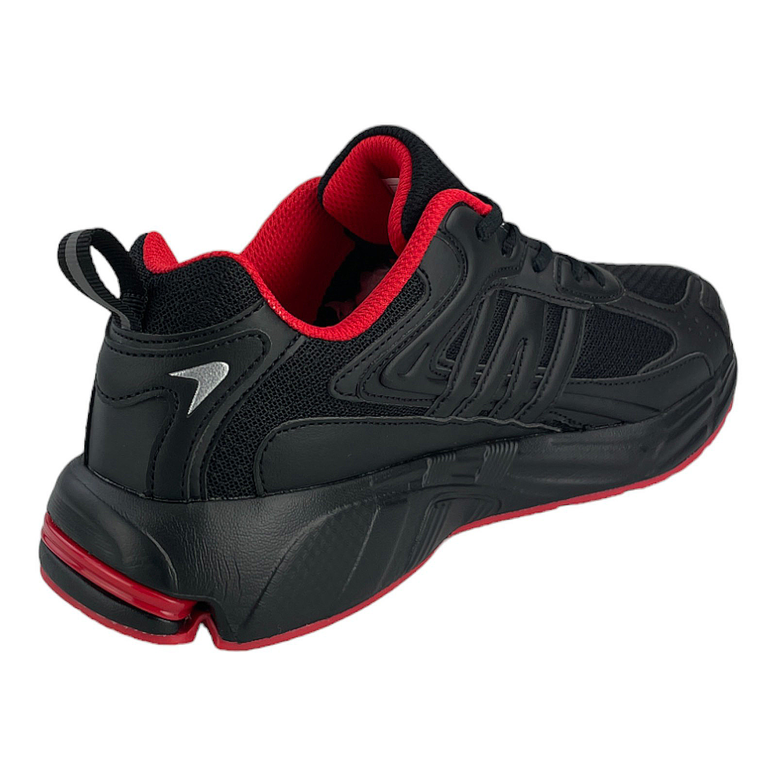 Herren Jungen Sneaker Sportschuhe Turnschuhe Freizeitschuhe Laufschuhe SD6310 8.Black-Red EUR 44