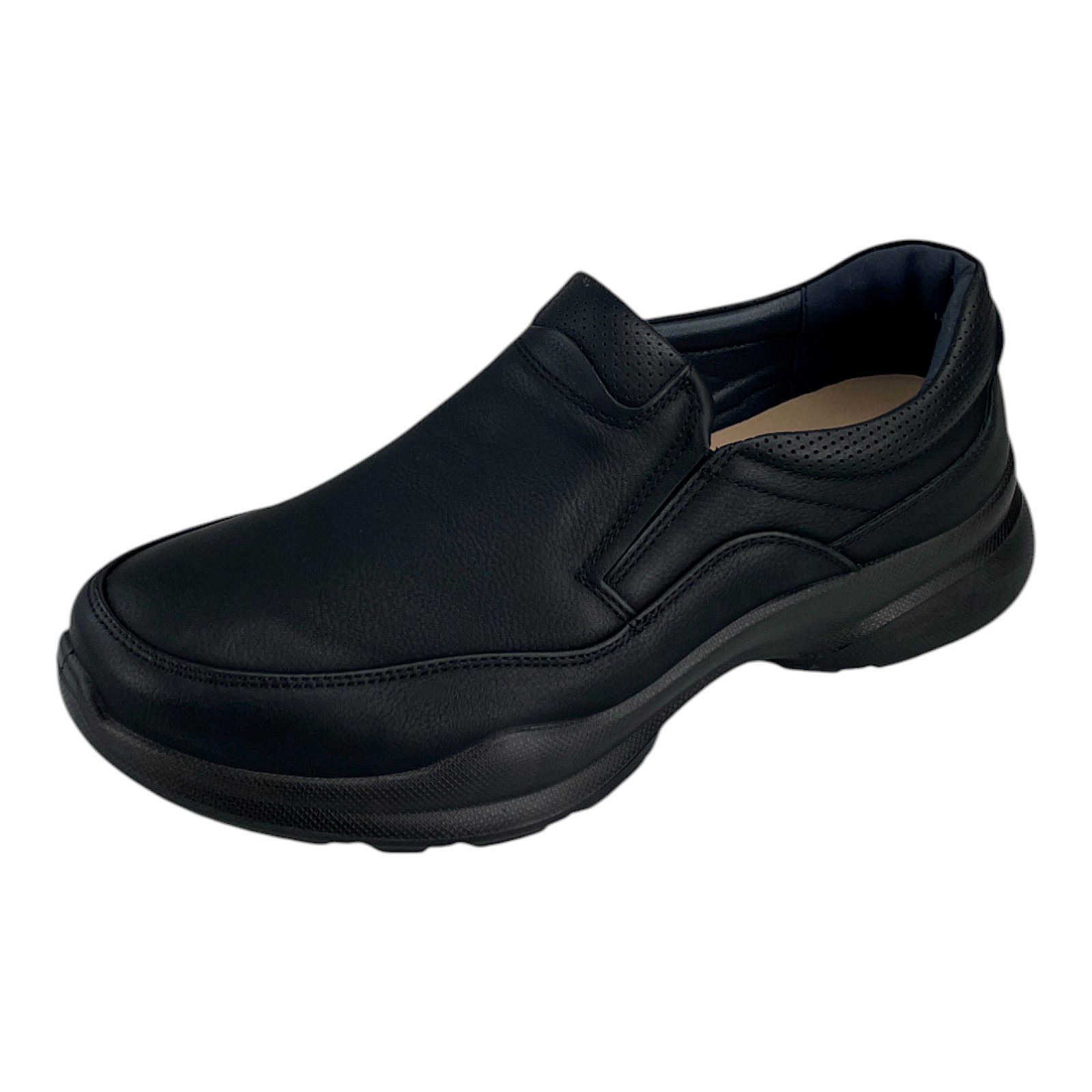 Herren Slipper Halbschuhe Schlupfschuhe Freizeit Alltag Schuhe 40-46 Neu 1381 Schwarz 46
