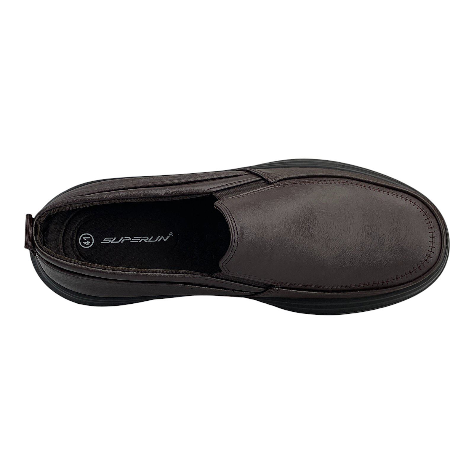 Herren Slipper Halbschuhe Schlupfschuhe Schuhe Business Abendschuhe 41-46 NEU Braun 45