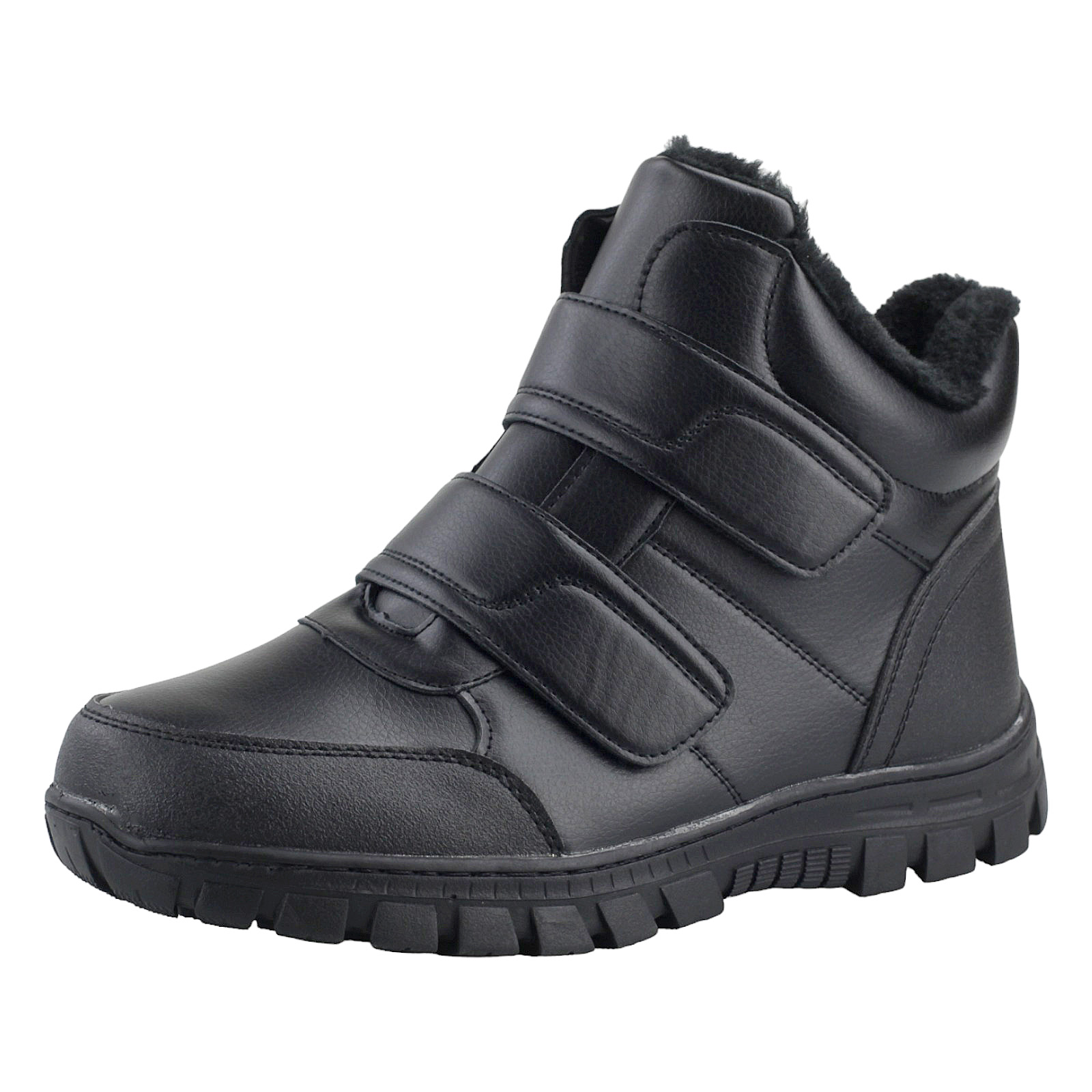 Winterstiefel für Herren mit Klettverschluss FL003-73