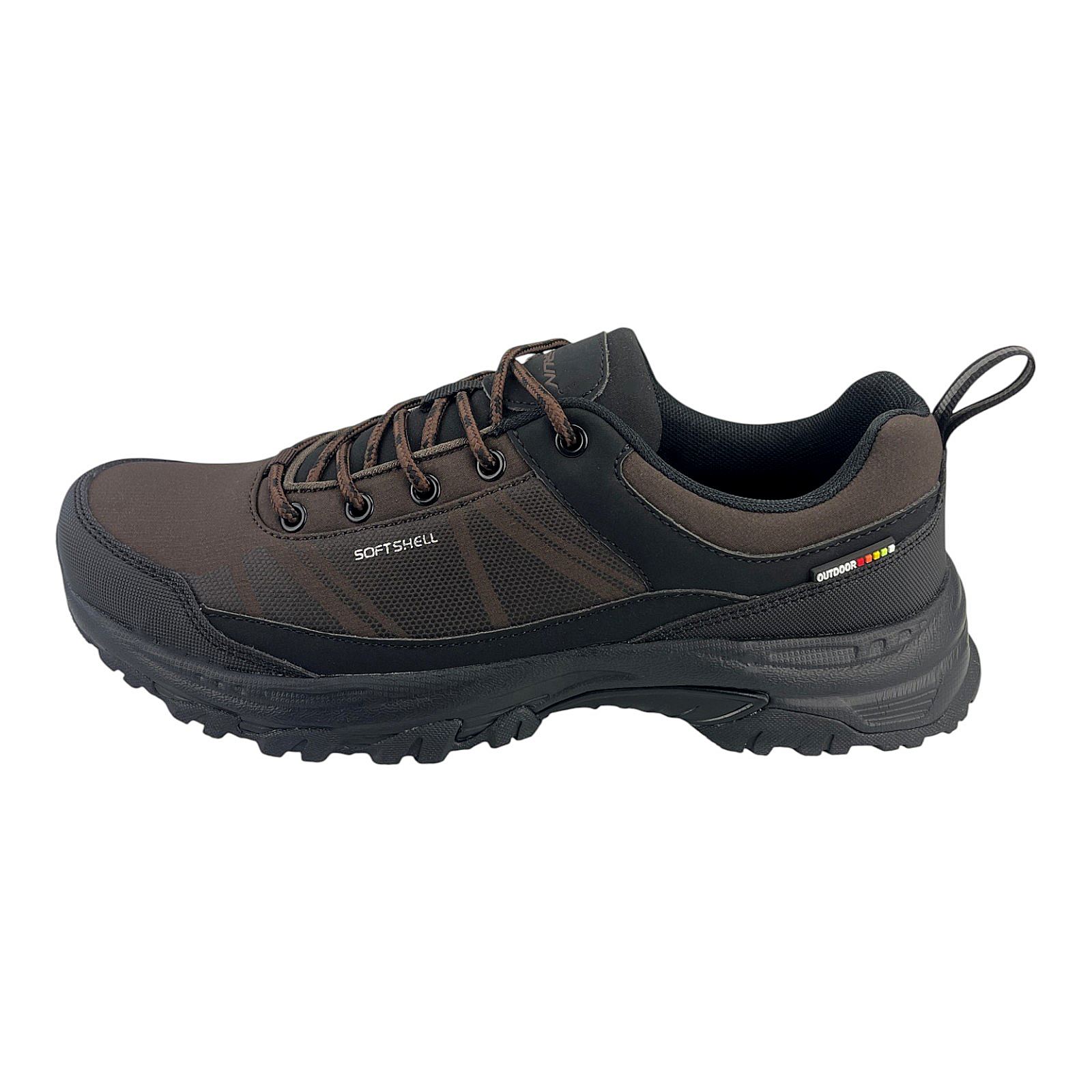 Herren Sneaker Trekkingschuhe Trail Outdoorschuhe Wandern Freizeit Soft Shell  Braun 41
