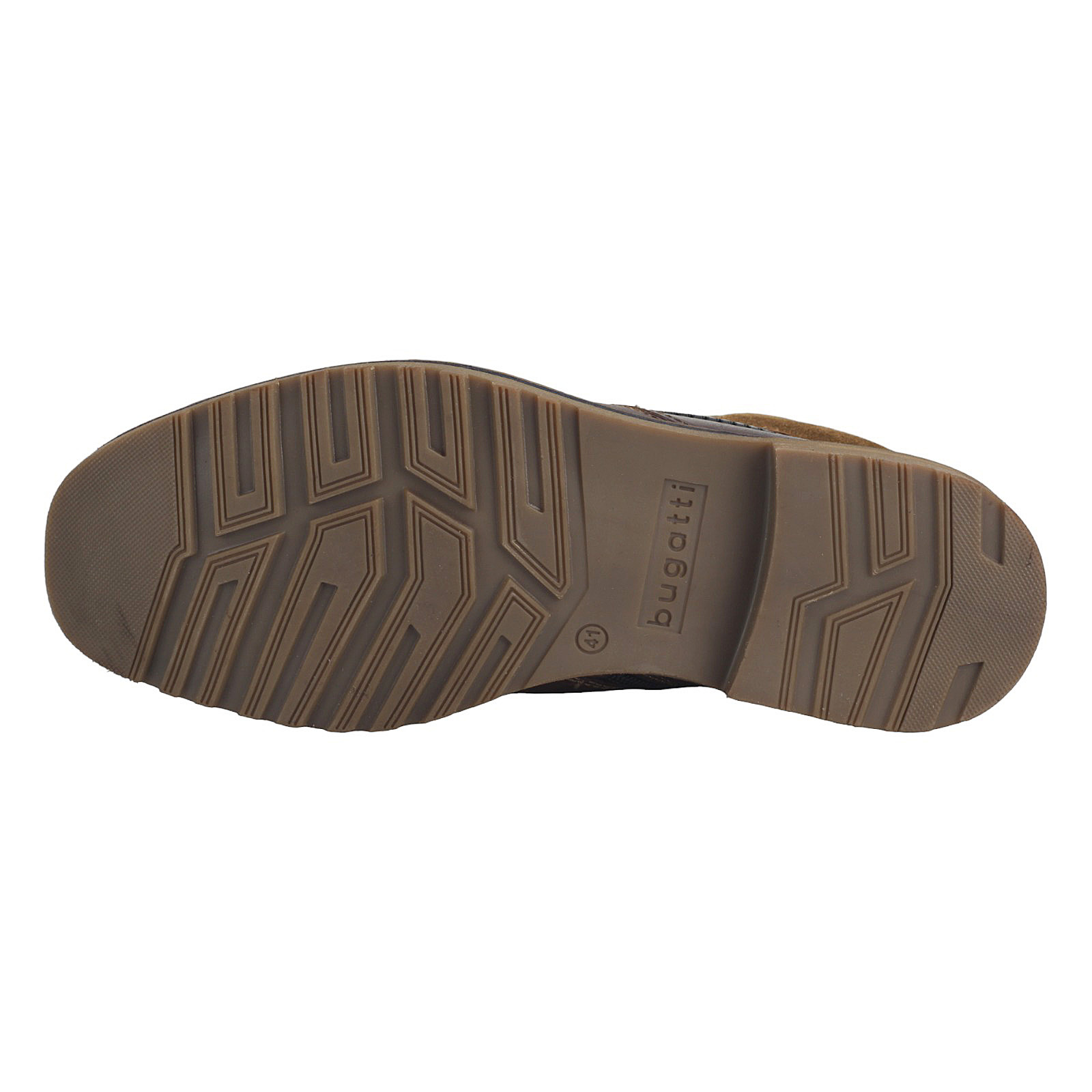 BUGATTI Herren Leder Stiefel Braun A0U3G