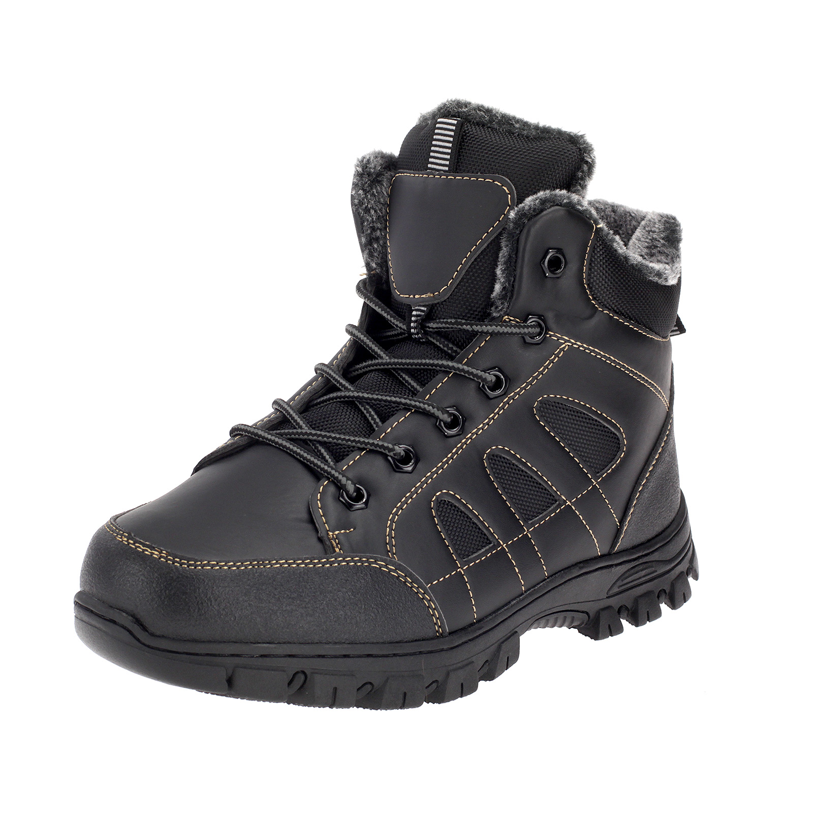 Herren Stiefel Boots Winterstiefel Winterboots Gefüterte Schuhe FL005-23 Herren Stiefel Boots Winterstiefel Winterboots Gefüterte Schuhe FL005-23