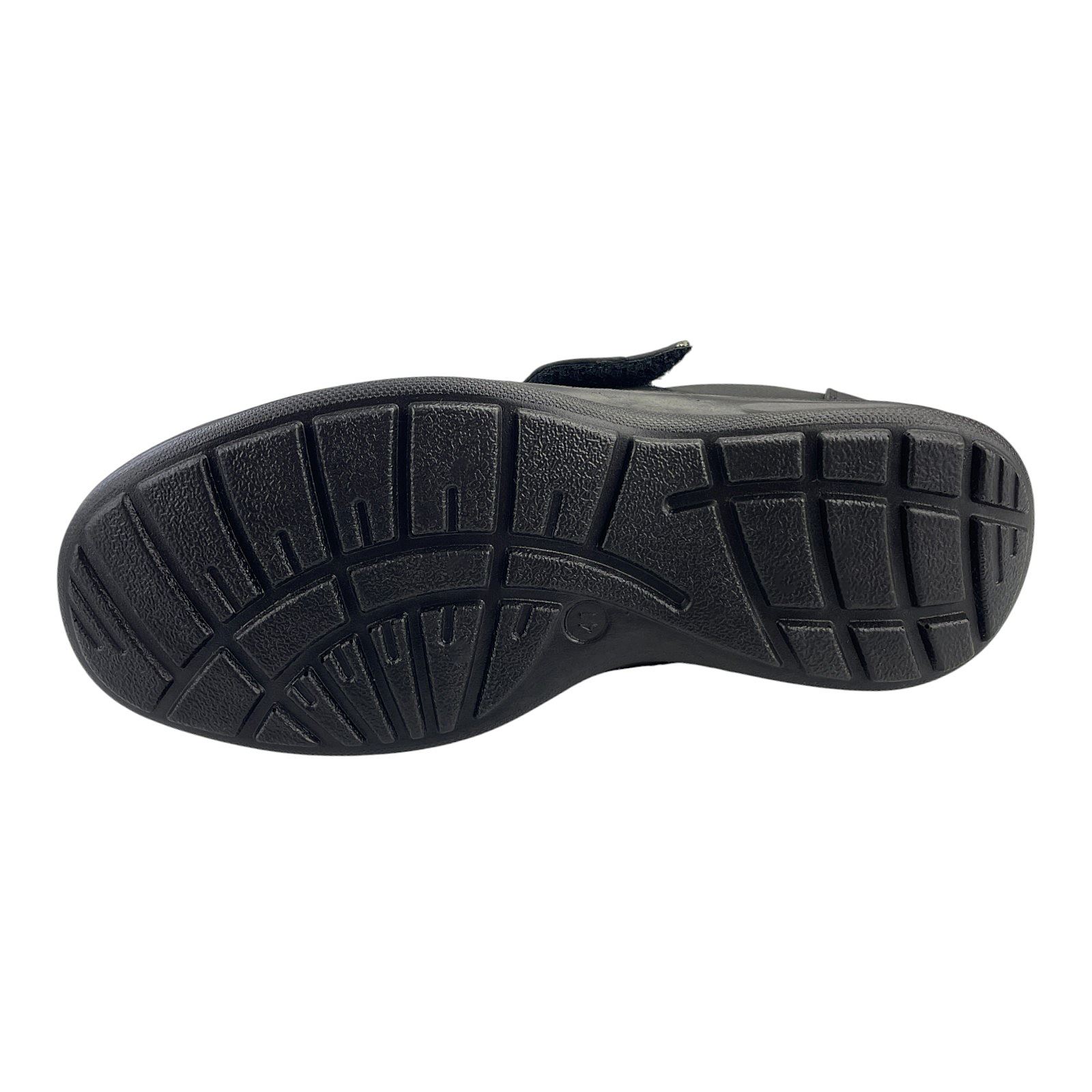 Herren Halbschuhe Klettverschluss Slipper Mokassins Schlupfschuhe Schuhe Neu Schwarz EUR 43